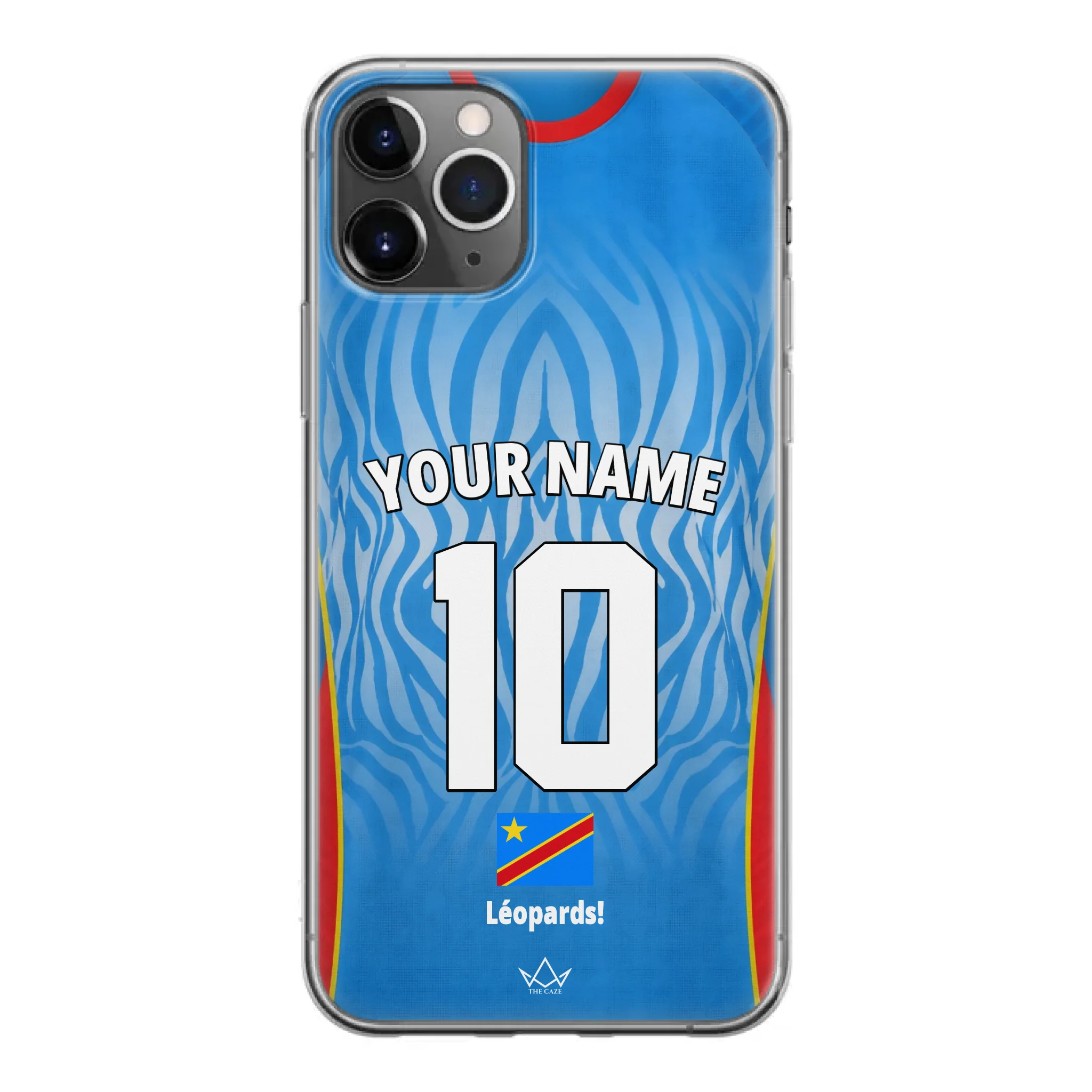 Coque de téléphone personnalisée RDC Coupe du Monde 2026