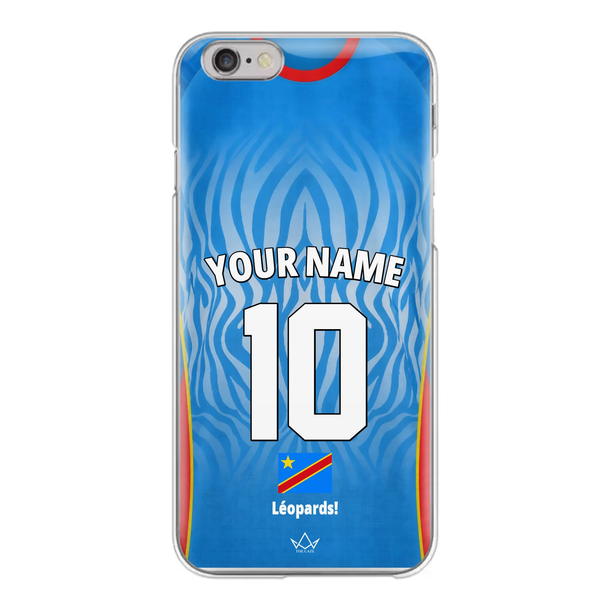 Coque de téléphone personnalisée RDC Coupe du Monde 2026