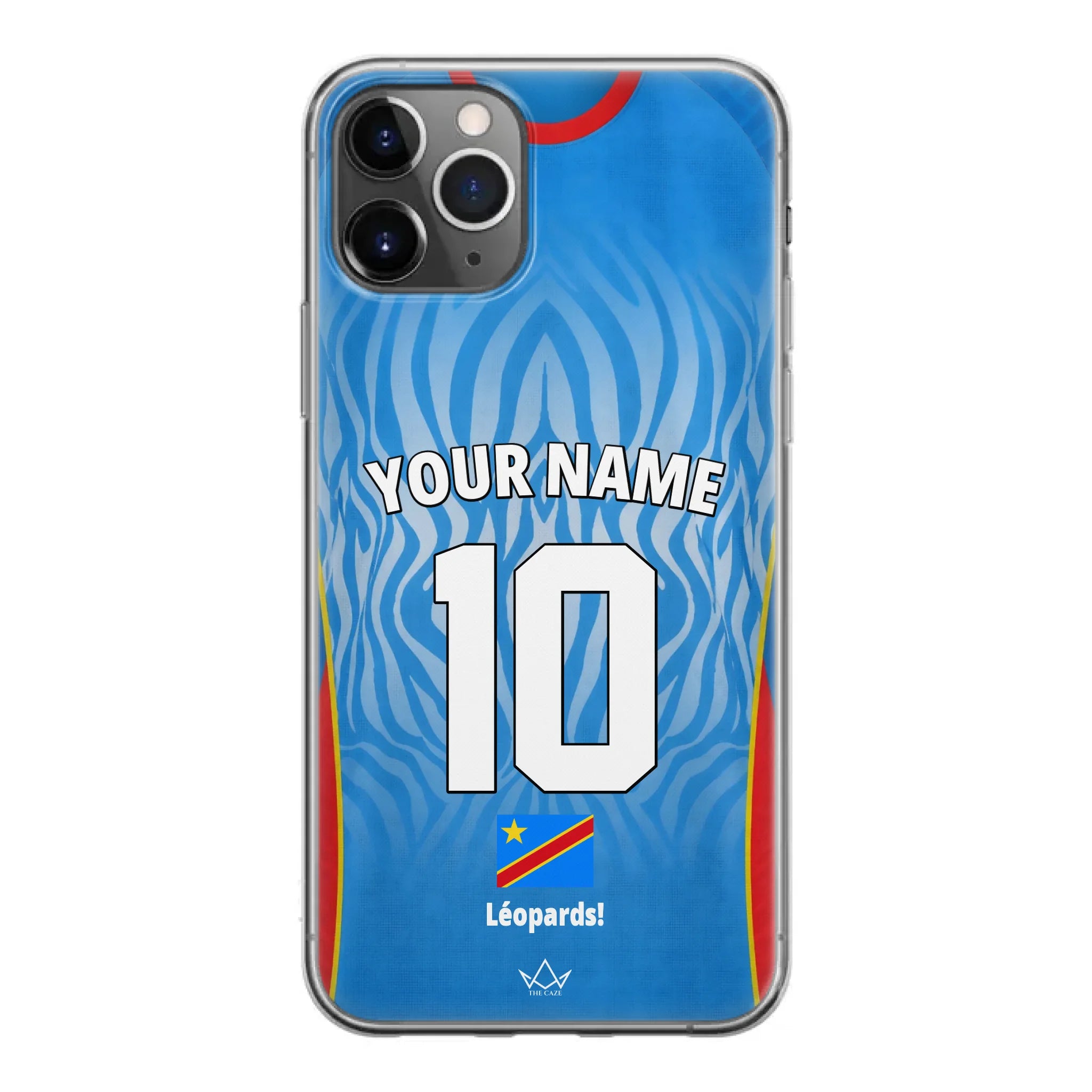 Coque de téléphone personnalisée RDC Coupe du Monde 2026