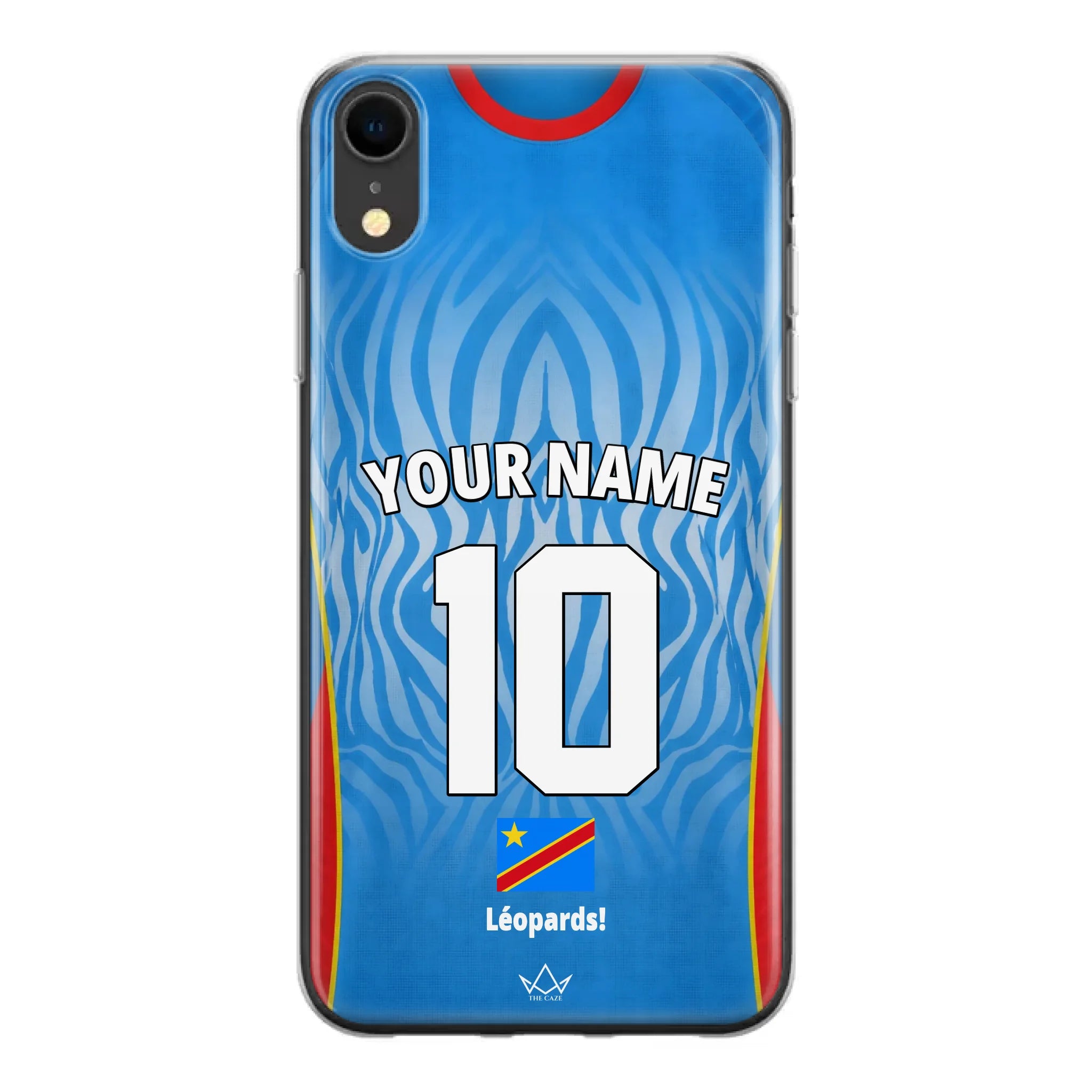 Coque de téléphone personnalisée RDC Coupe du Monde 2026