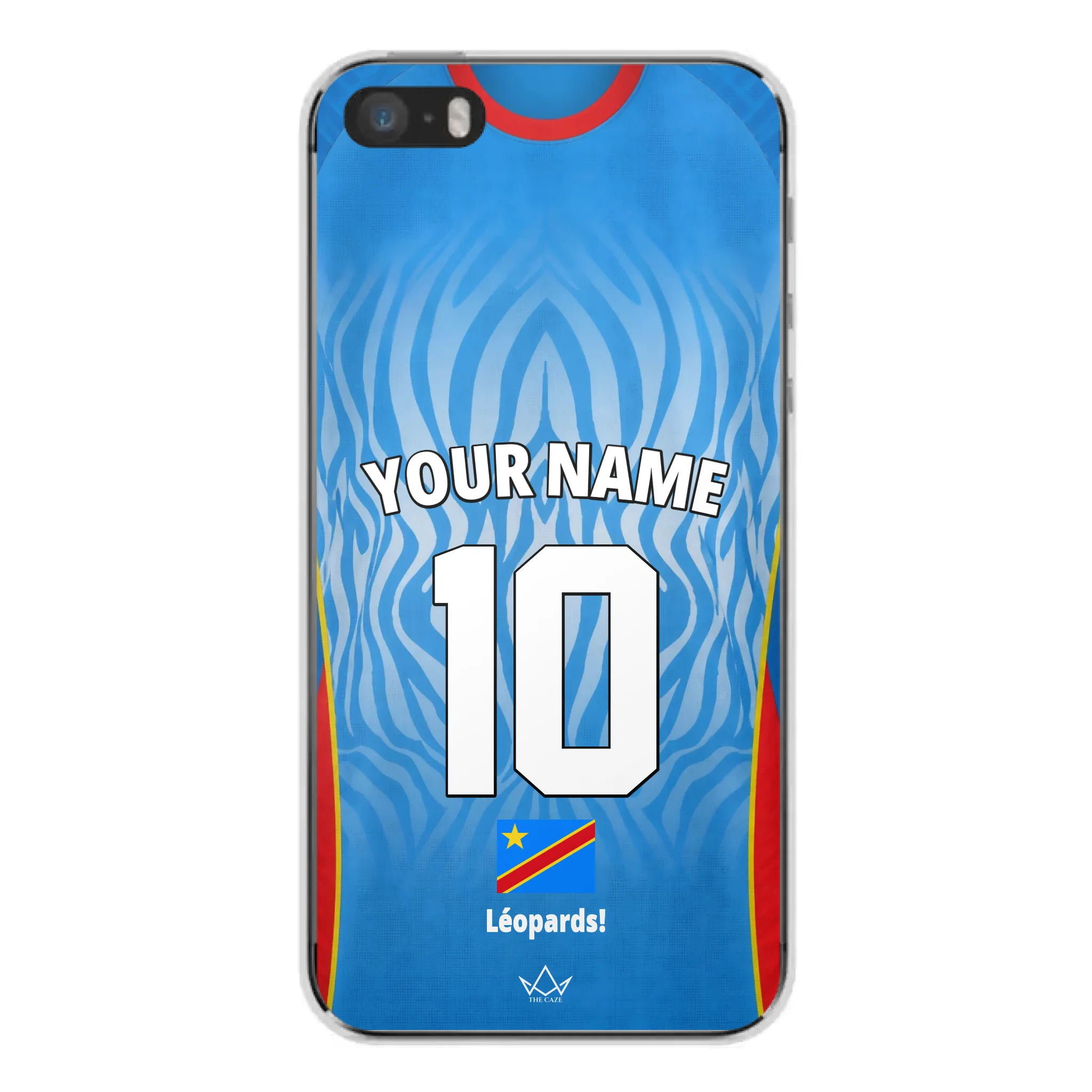 Coque de téléphone personnalisée RDC Coupe du Monde 2026