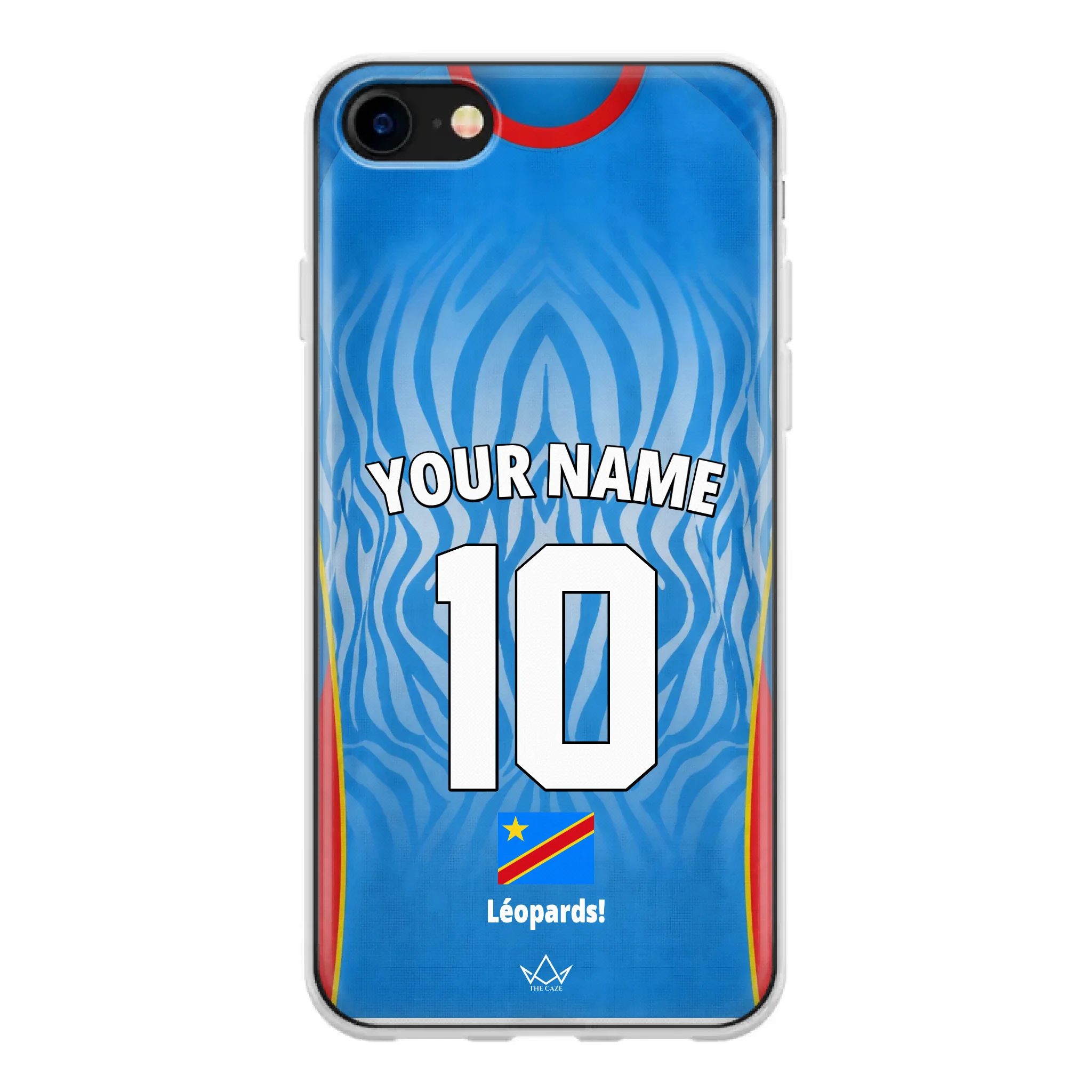 Coque de téléphone personnalisée RDC Coupe du Monde 2026