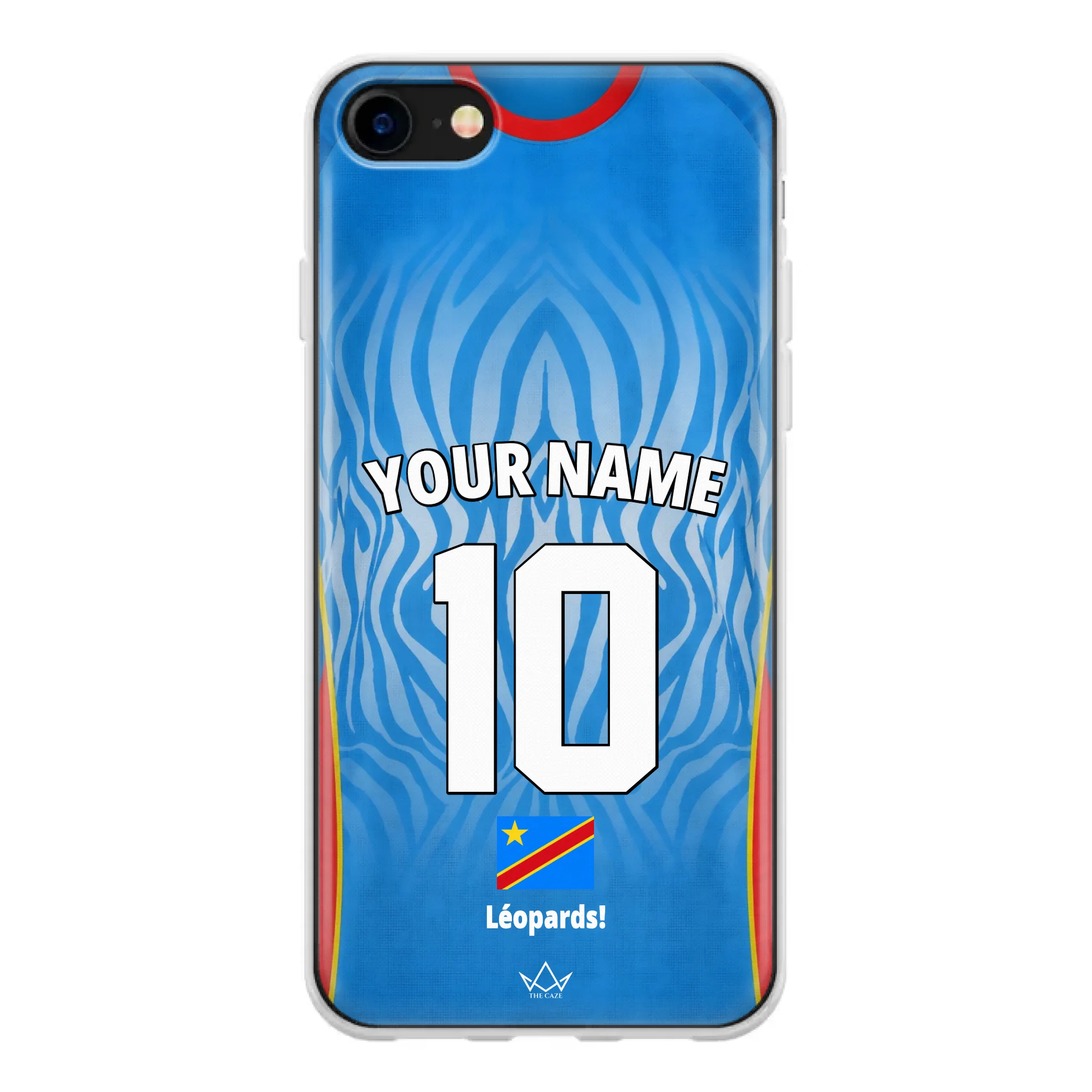 Coque de téléphone personnalisée RDC Coupe du Monde 2026