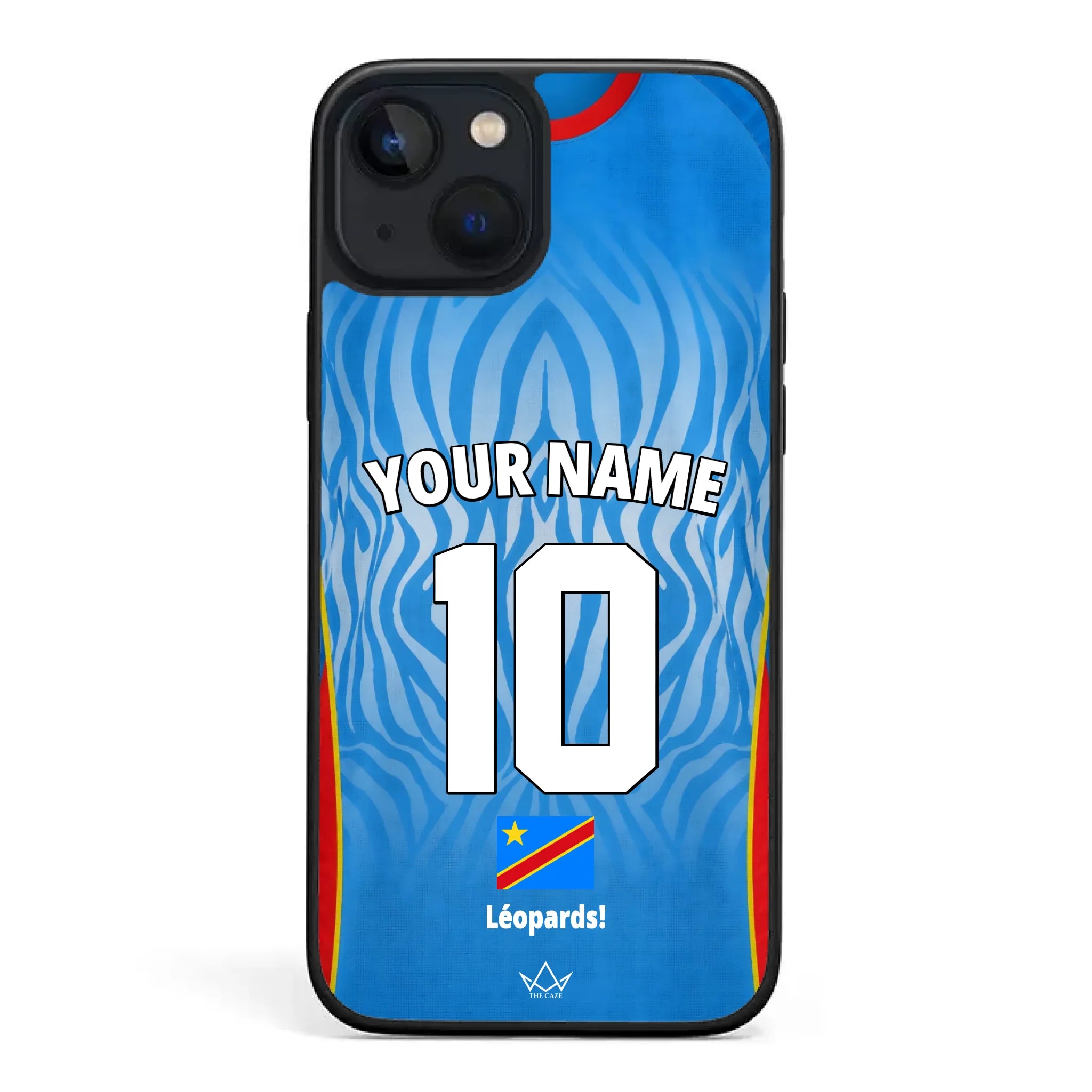 Coque de téléphone personnalisée RDC Coupe du Monde 2026