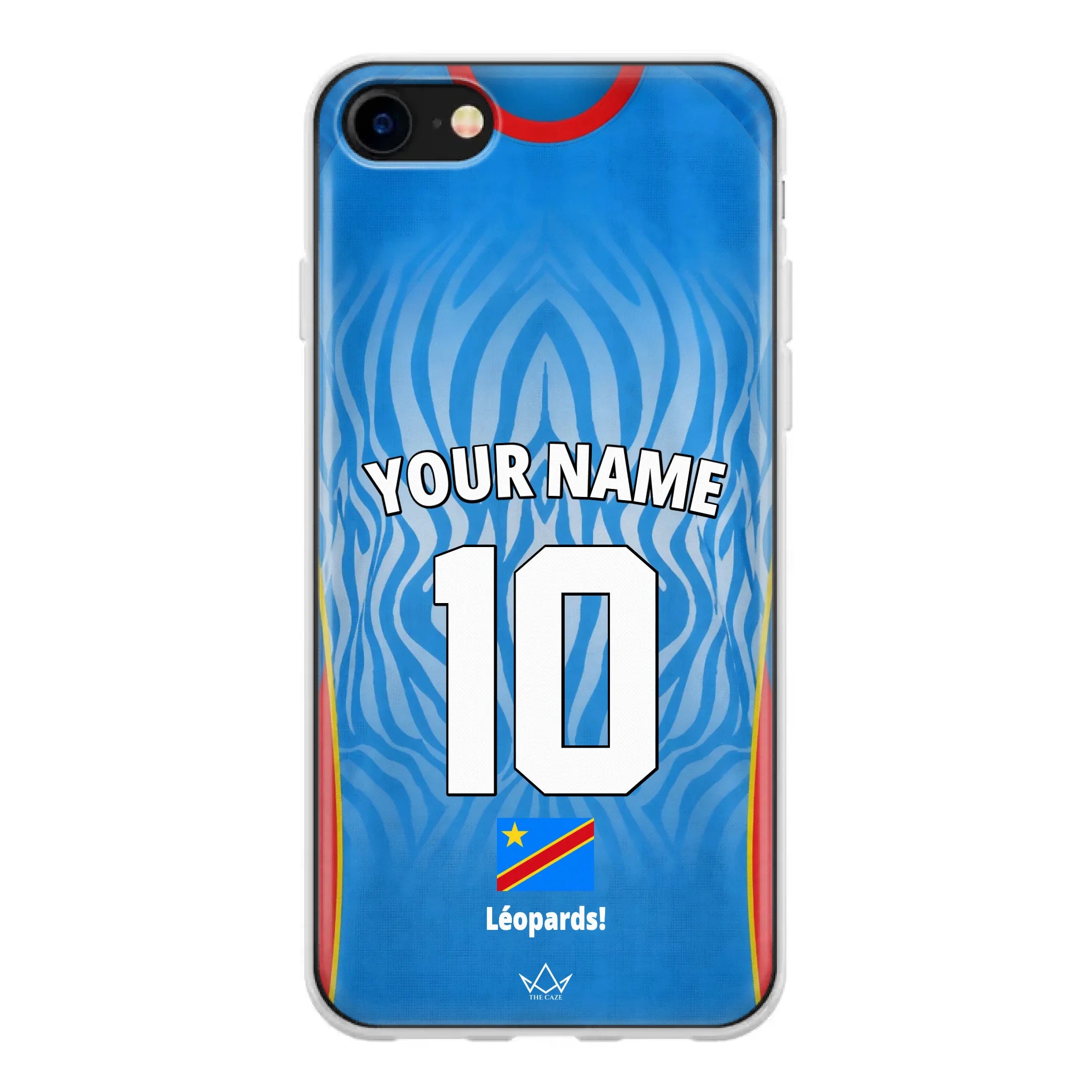 Coque de téléphone personnalisée RDC Coupe du Monde 2026