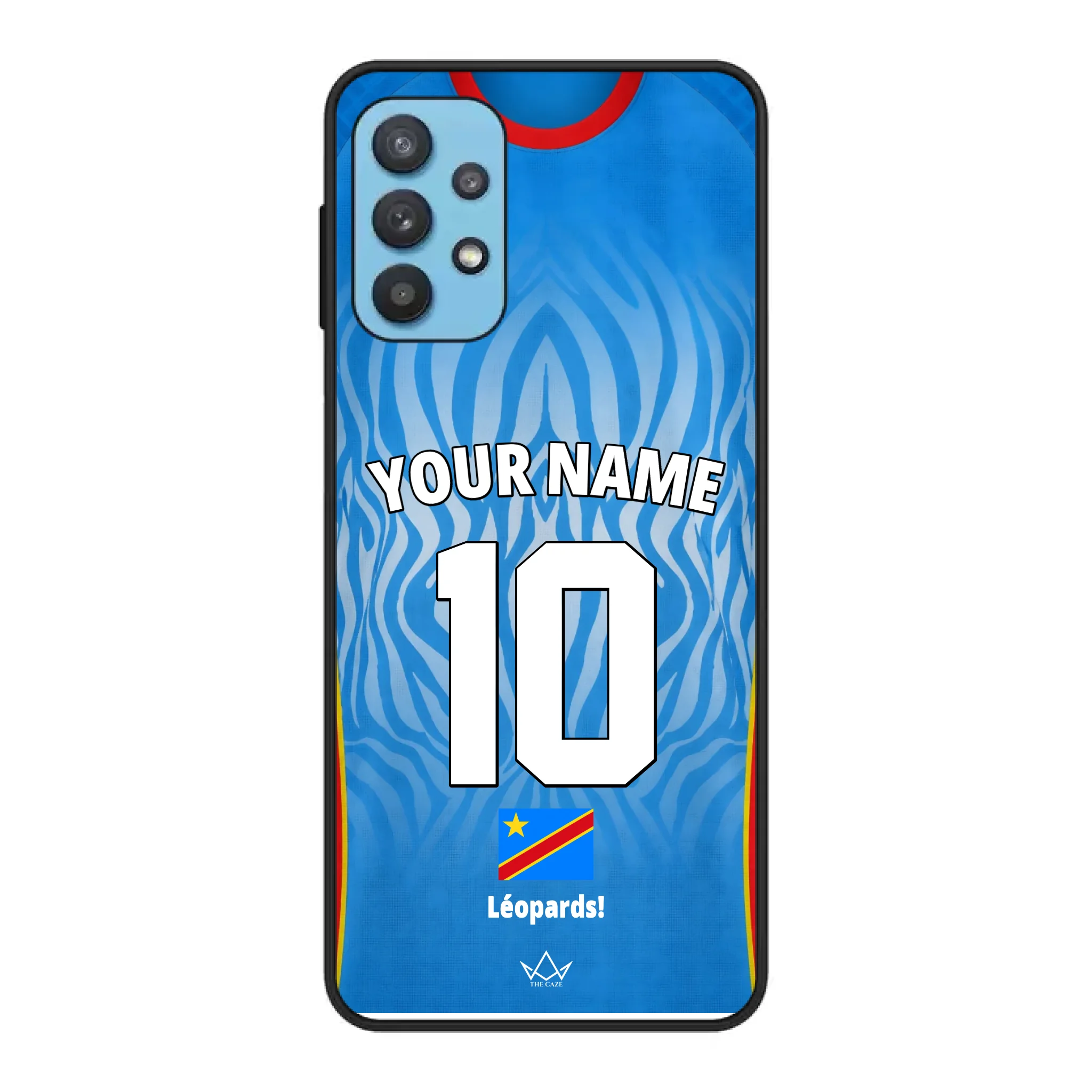 Coque de téléphone personnalisée RDC Coupe du Monde 2026