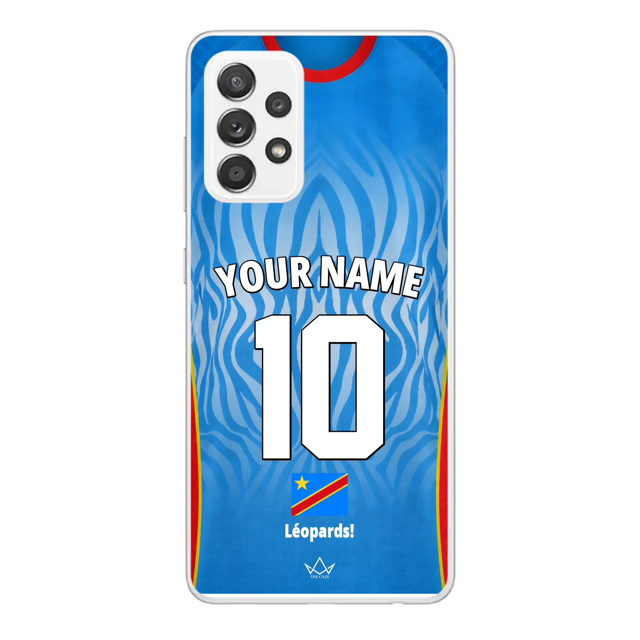 Coque de téléphone personnalisée RDC Coupe du Monde 2026