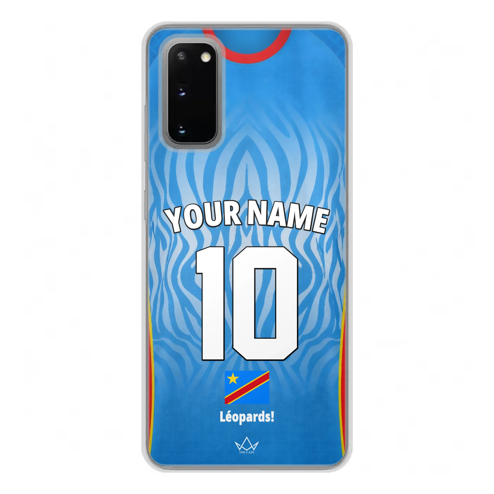 Coque de téléphone personnalisée RDC Coupe du Monde 2026