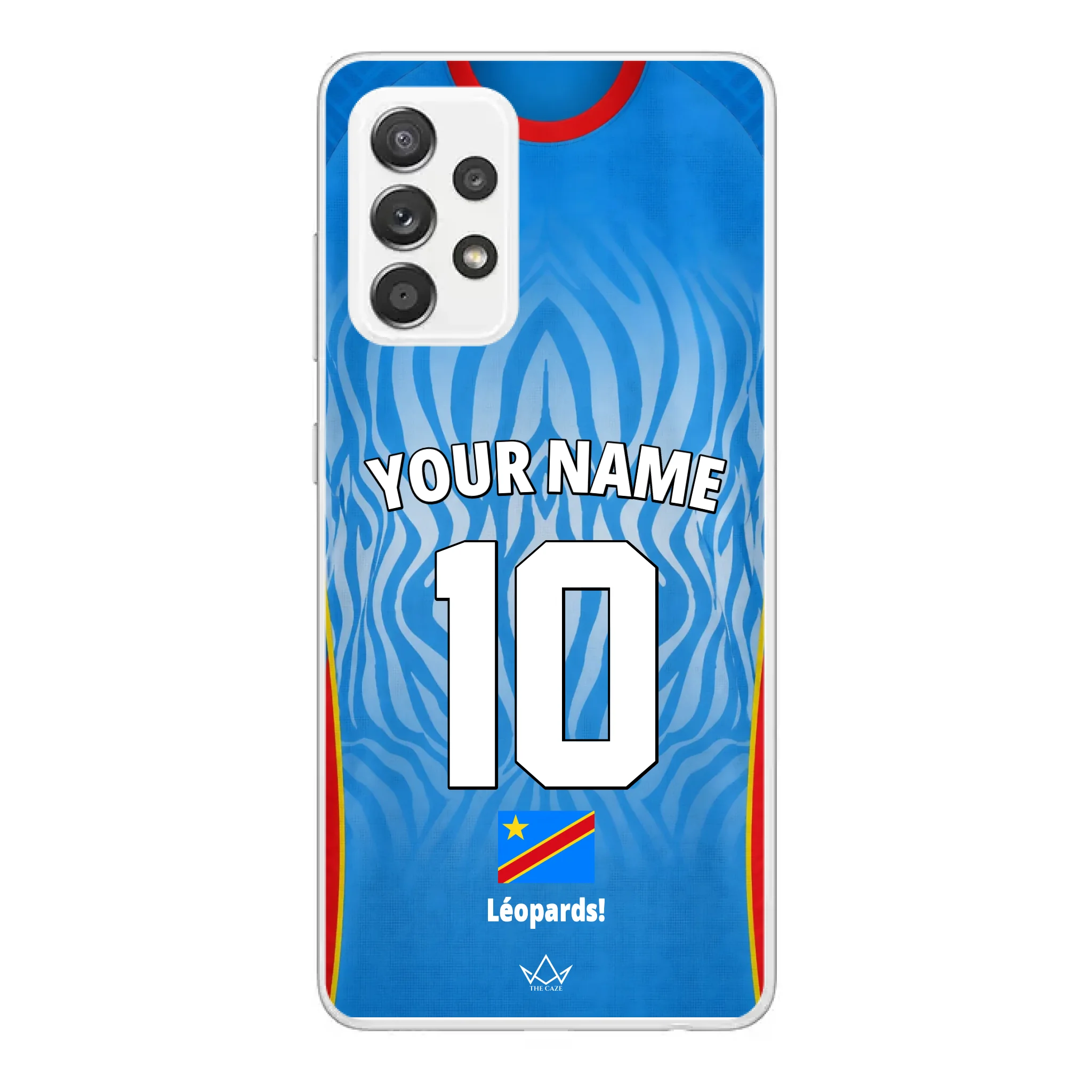 Coque de téléphone personnalisée RDC Coupe du Monde 2026