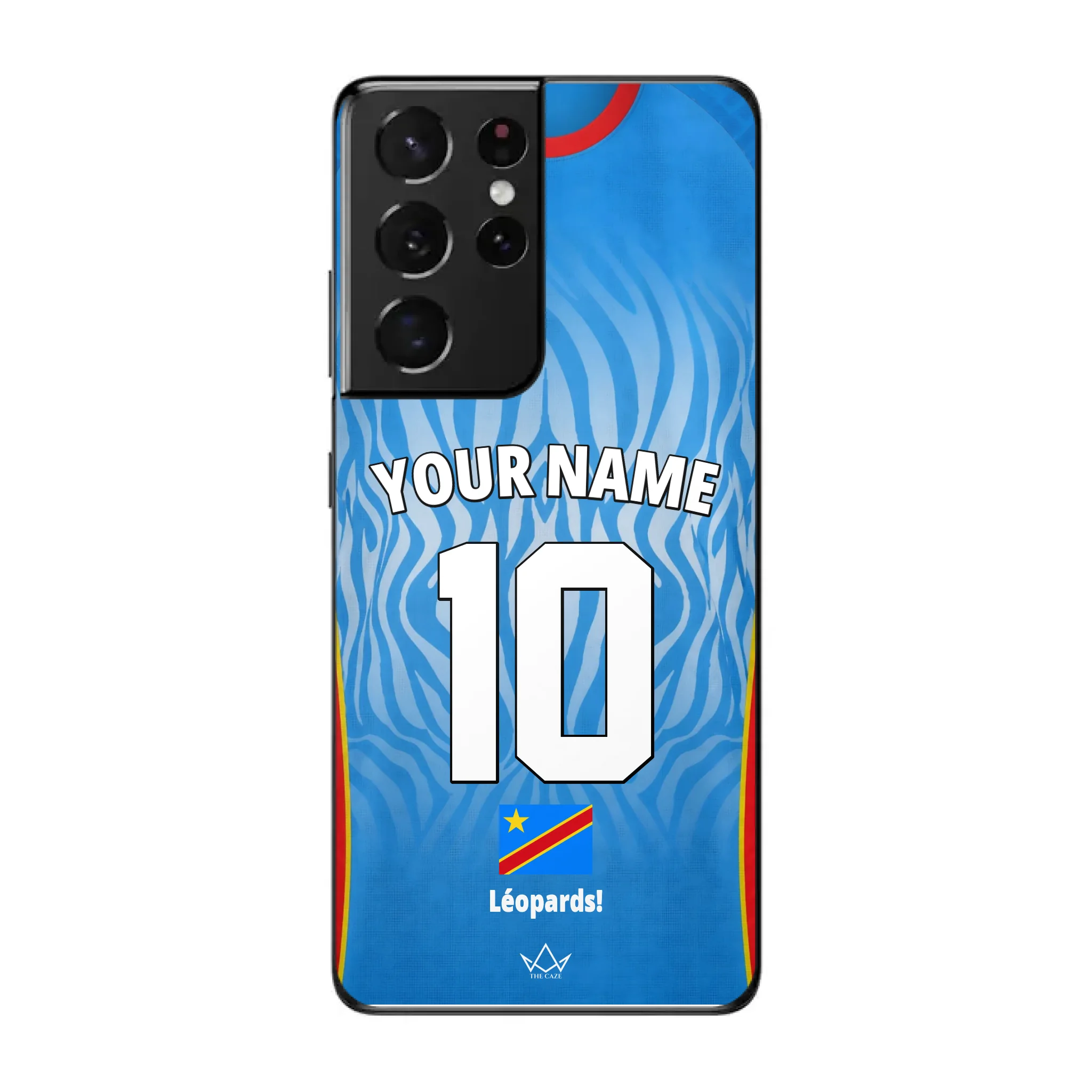 Coque de téléphone personnalisée RDC Coupe du Monde 2026