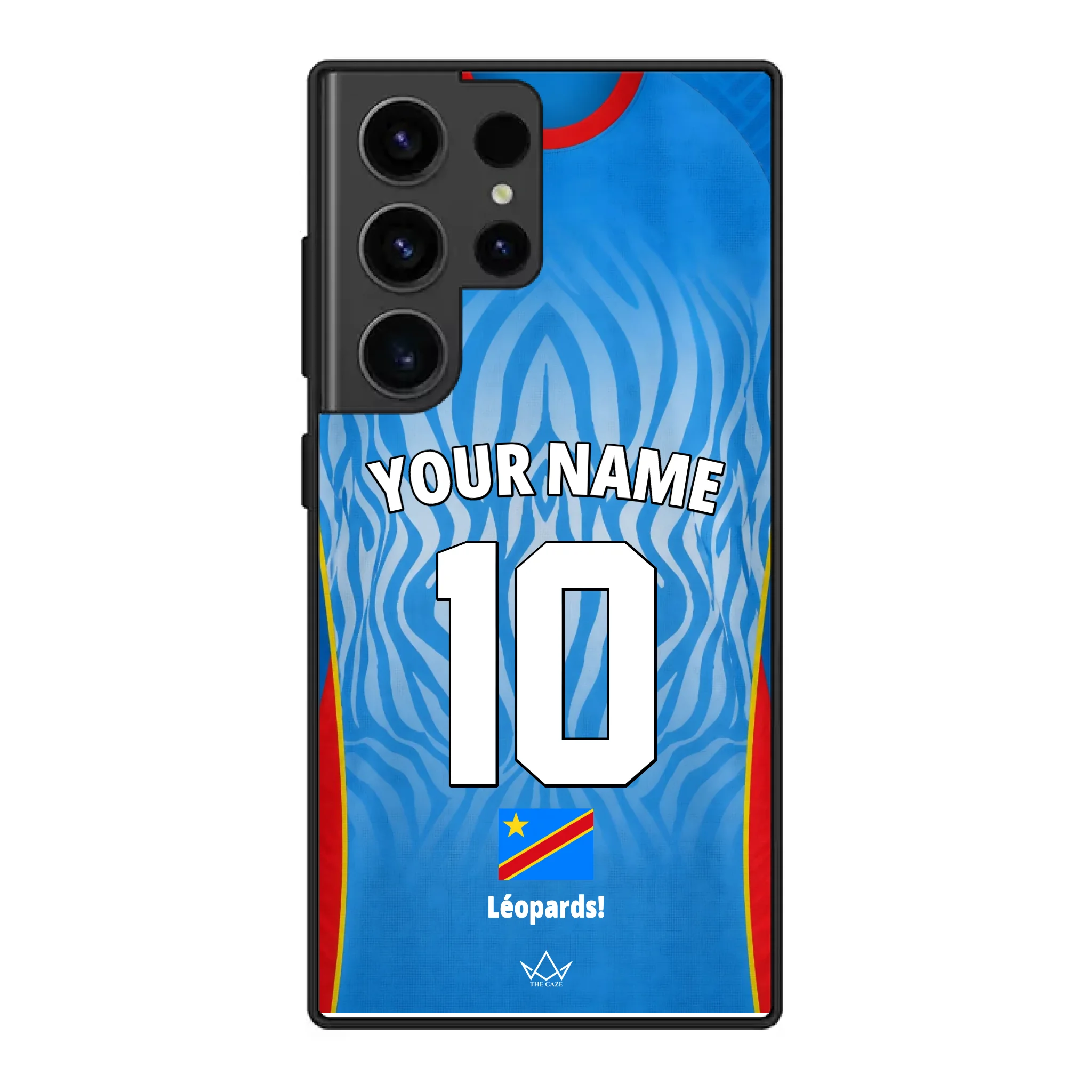 Coque de téléphone personnalisée RDC Coupe du Monde 2026