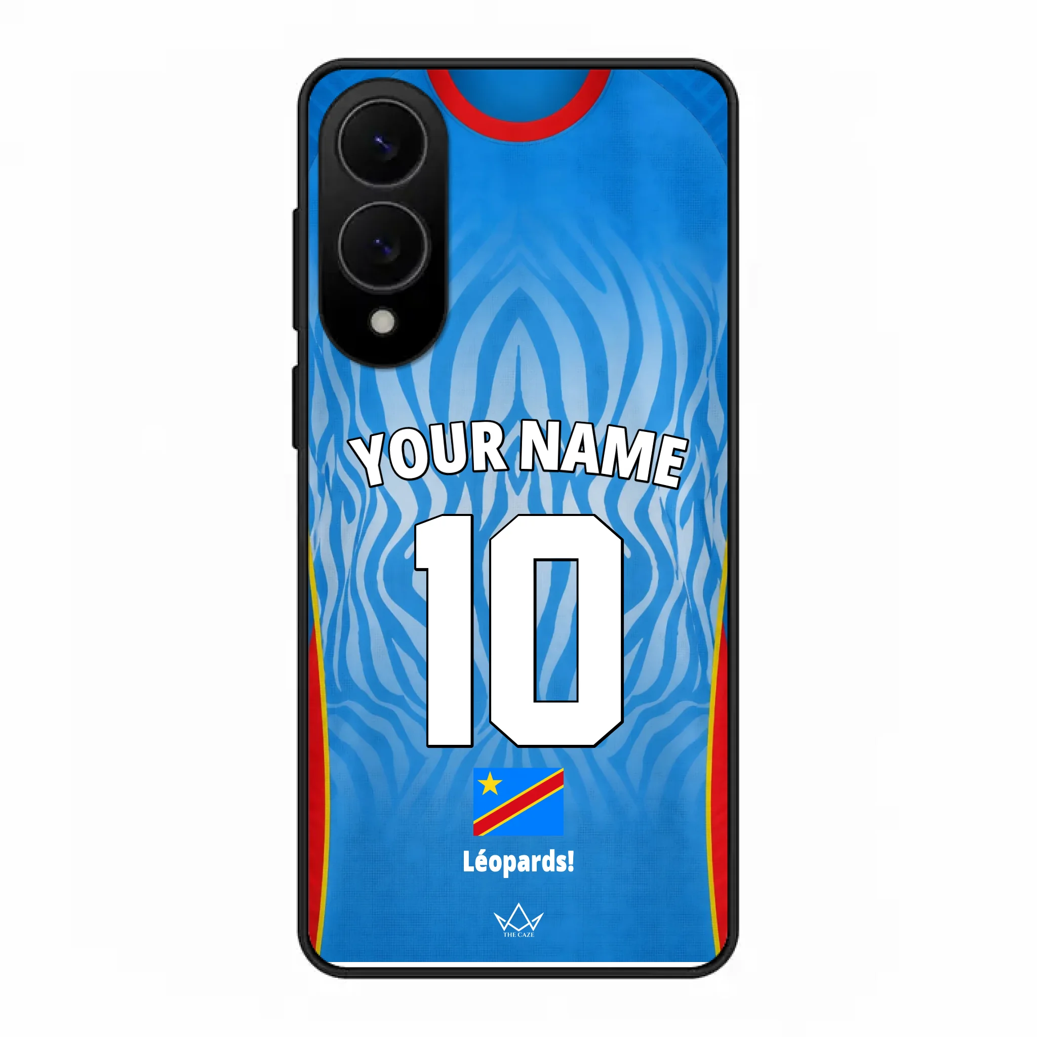 Coque de téléphone personnalisée RDC Coupe du Monde 2026