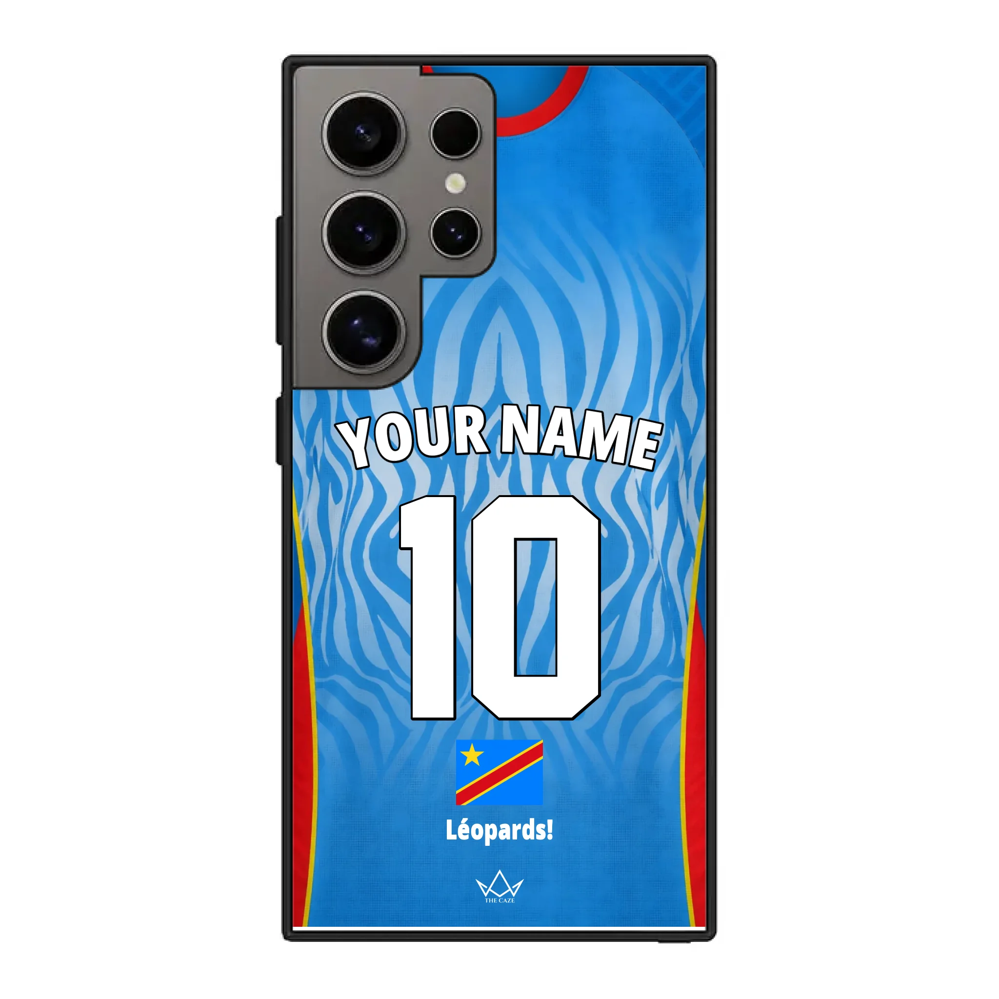 Coque de téléphone personnalisée RDC Coupe du Monde 2026