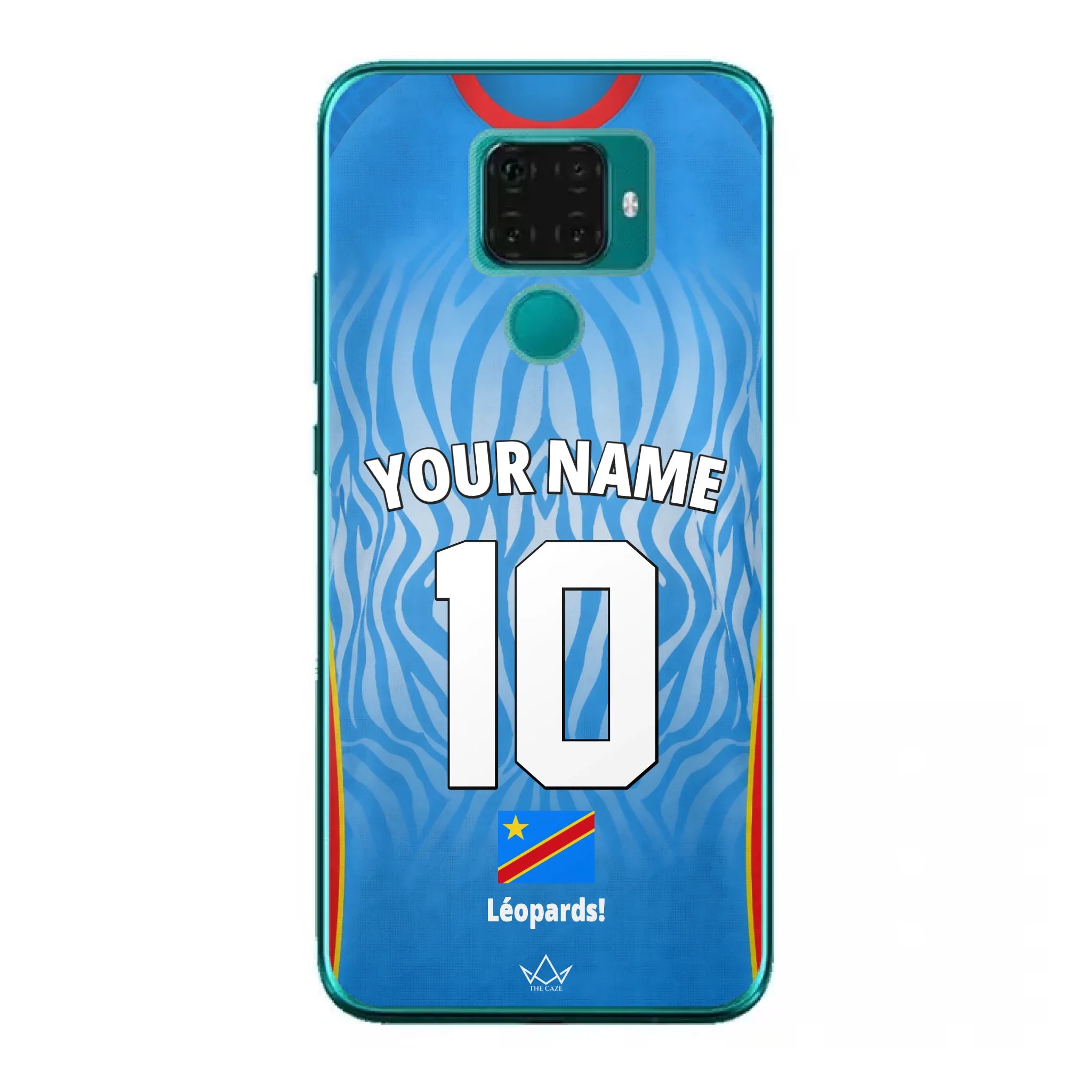 Coque de téléphone personnalisée RDC Coupe du Monde 2026