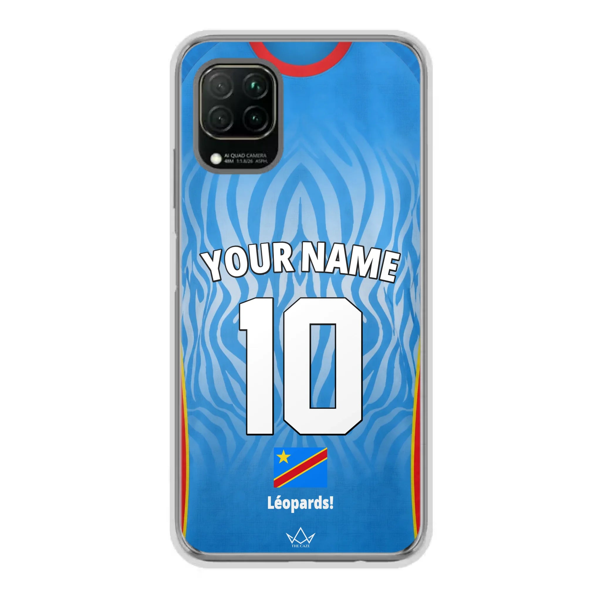 Coque de téléphone personnalisée RDC Coupe du Monde 2026