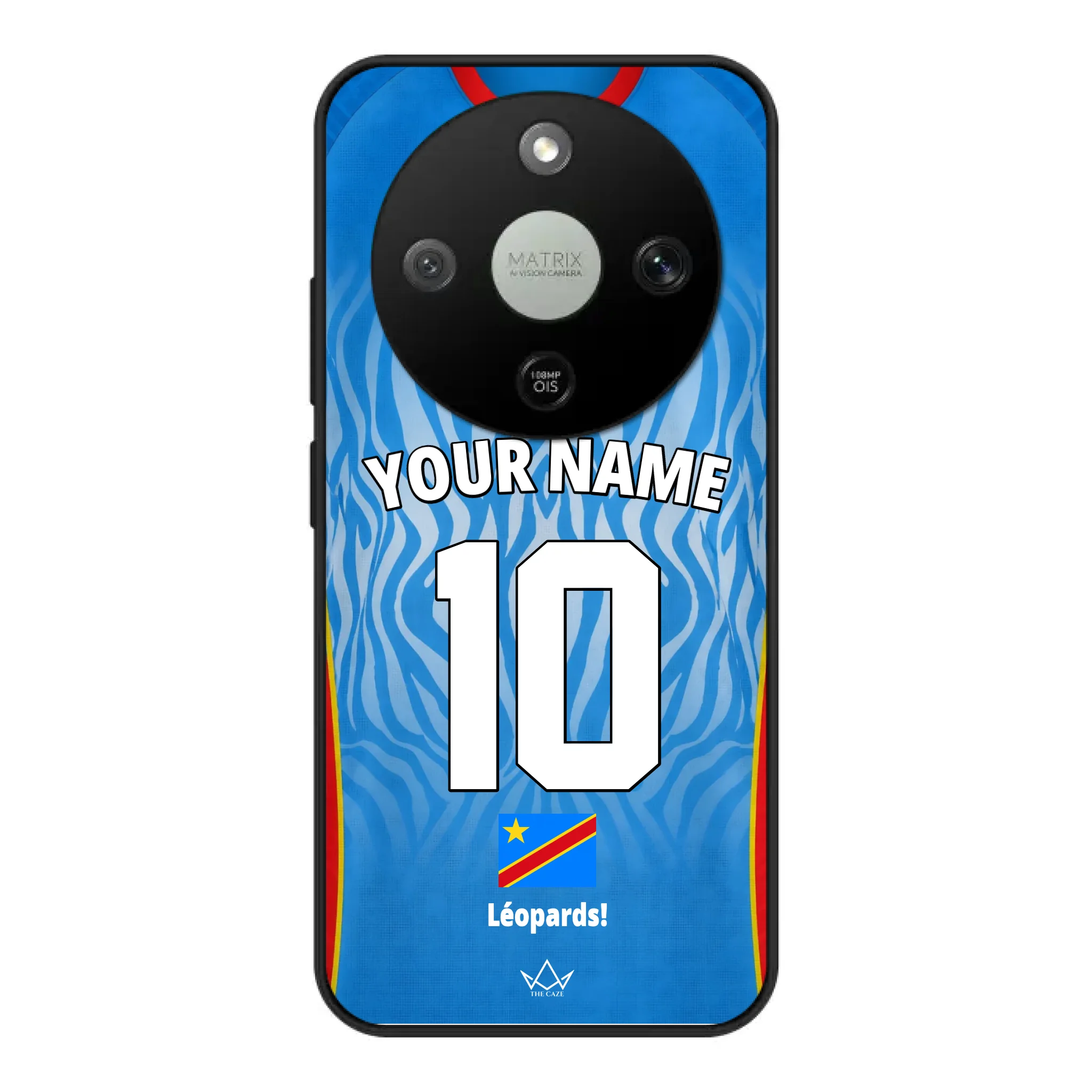 Coque de téléphone personnalisée RDC Coupe du Monde 2026