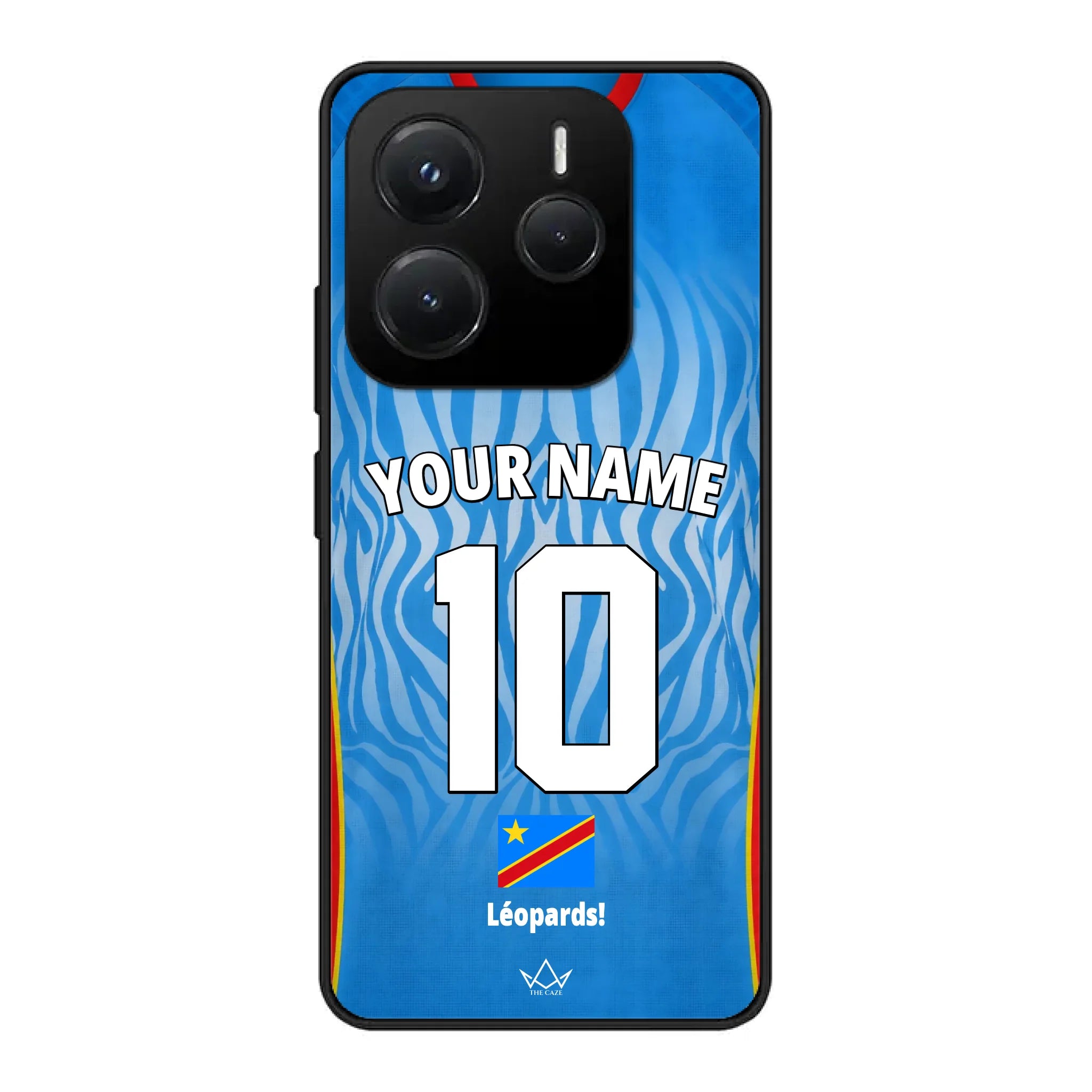 Coque de téléphone personnalisée RDC Coupe du Monde 2026