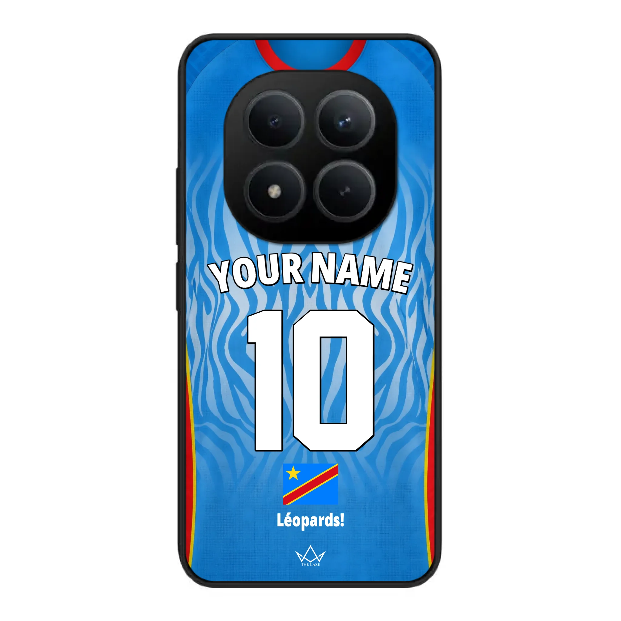 Coque de téléphone personnalisée RDC Coupe du Monde 2026