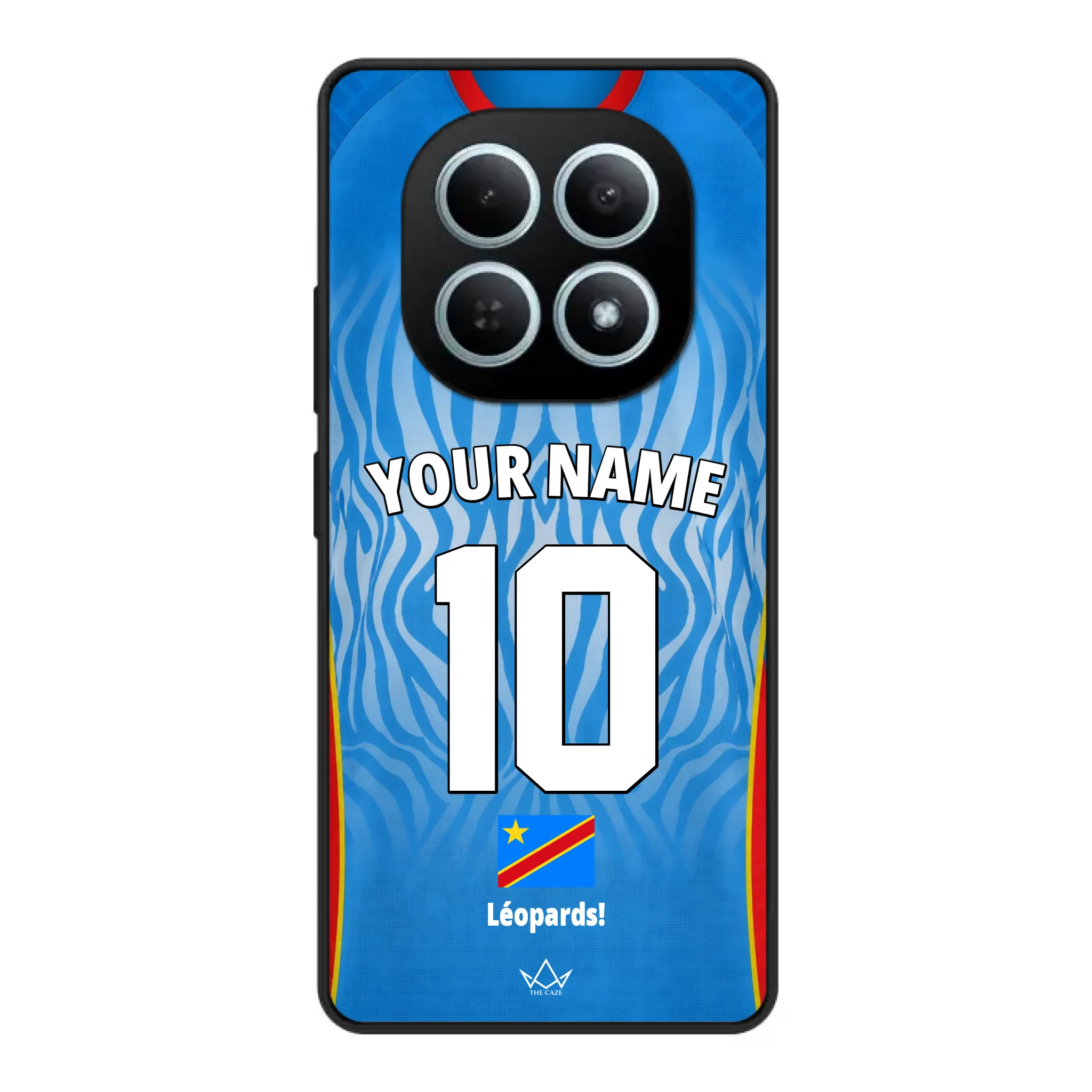 Coque de téléphone personnalisée RDC Coupe du Monde 2026