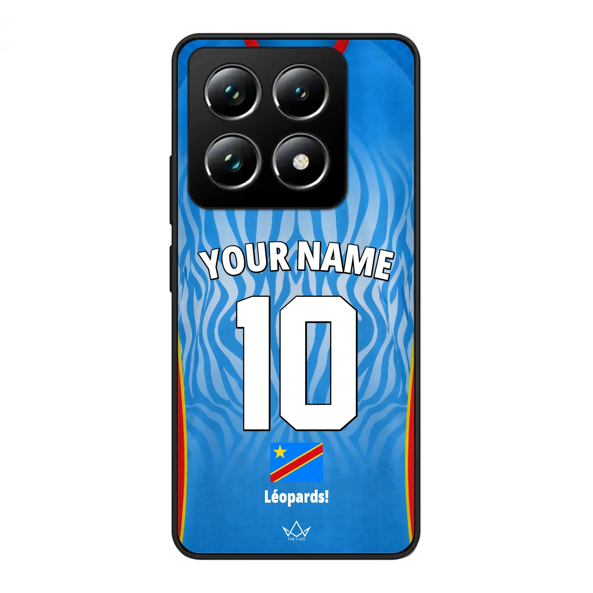 Coque de téléphone personnalisée RDC Coupe du Monde 2026