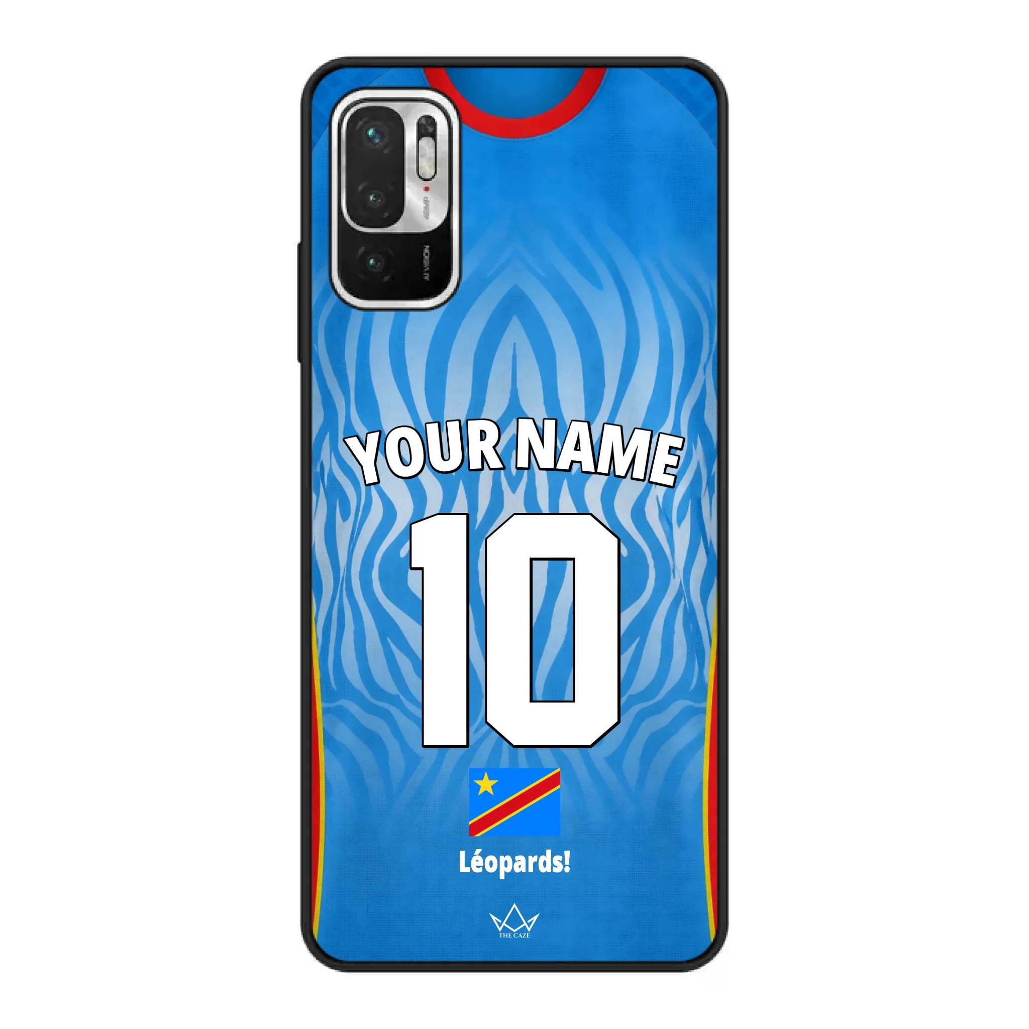 Coque de téléphone personnalisée RDC Coupe du Monde 2026