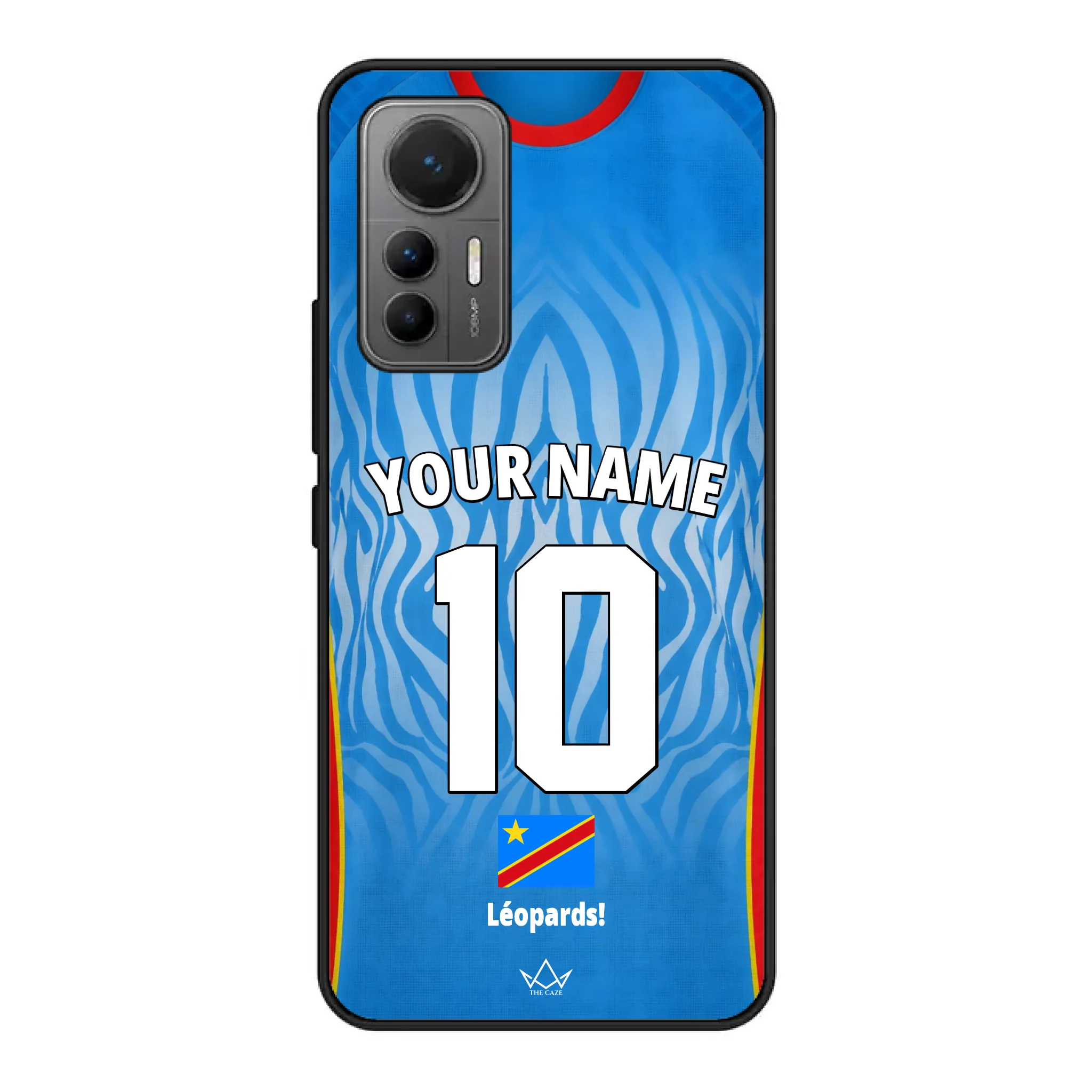 Coque de téléphone personnalisée RDC Coupe du Monde 2026
