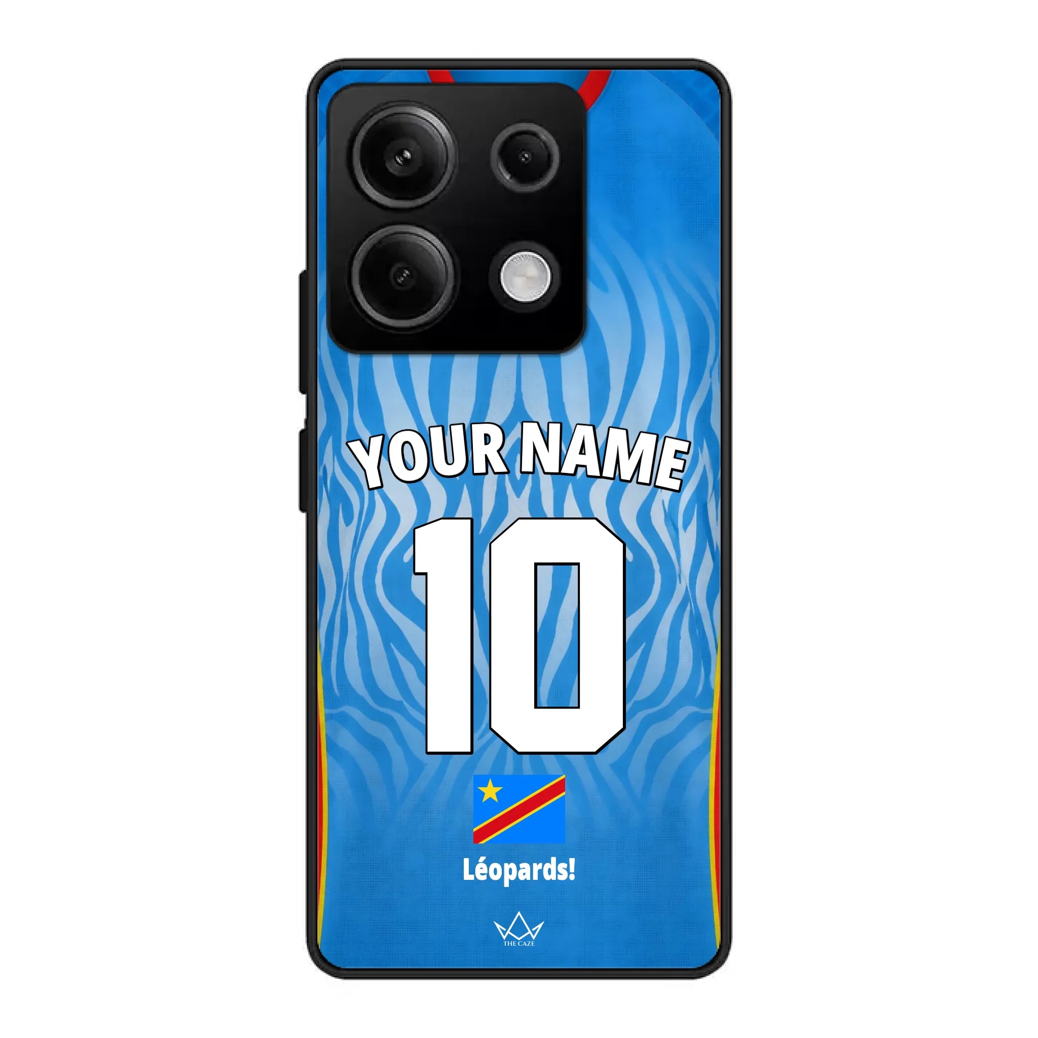 Coque de téléphone personnalisée RDC Coupe du Monde 2026