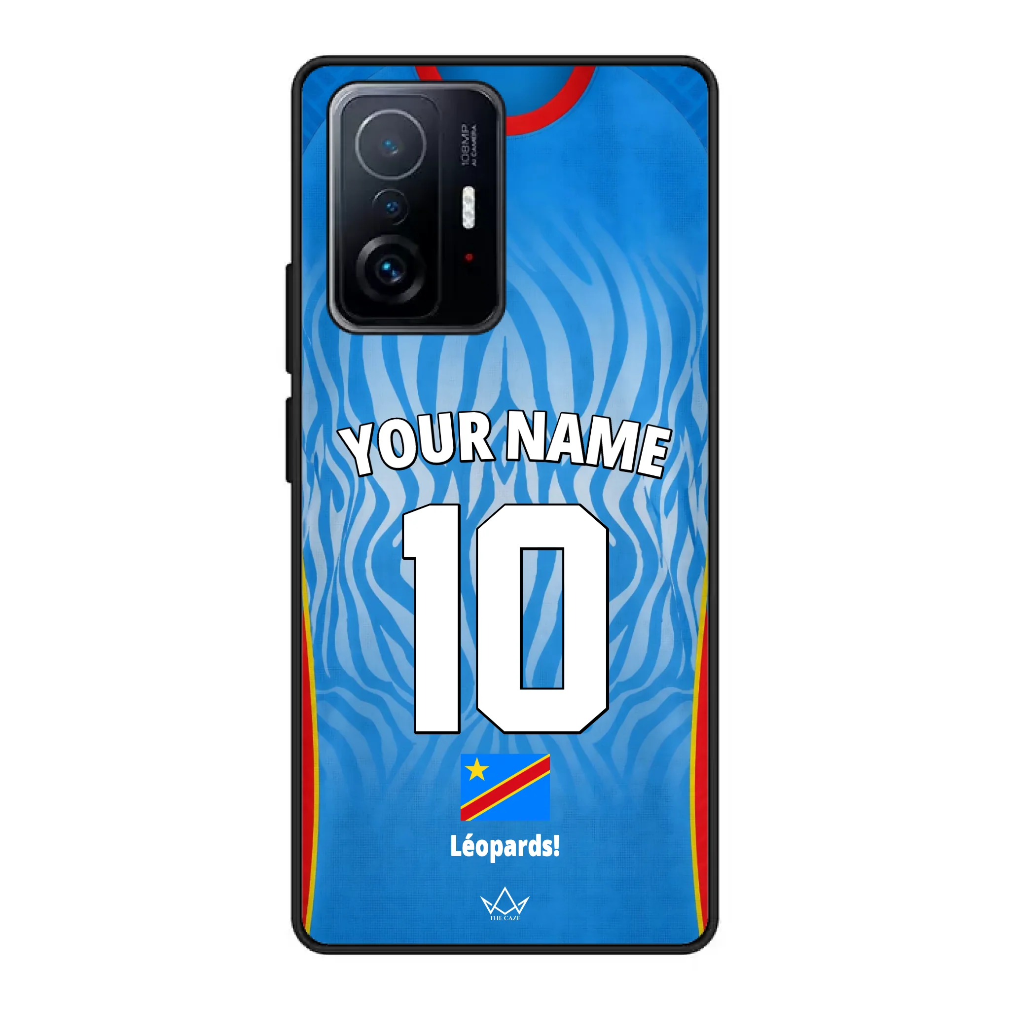 Coque de téléphone personnalisée RDC Coupe du Monde 2026