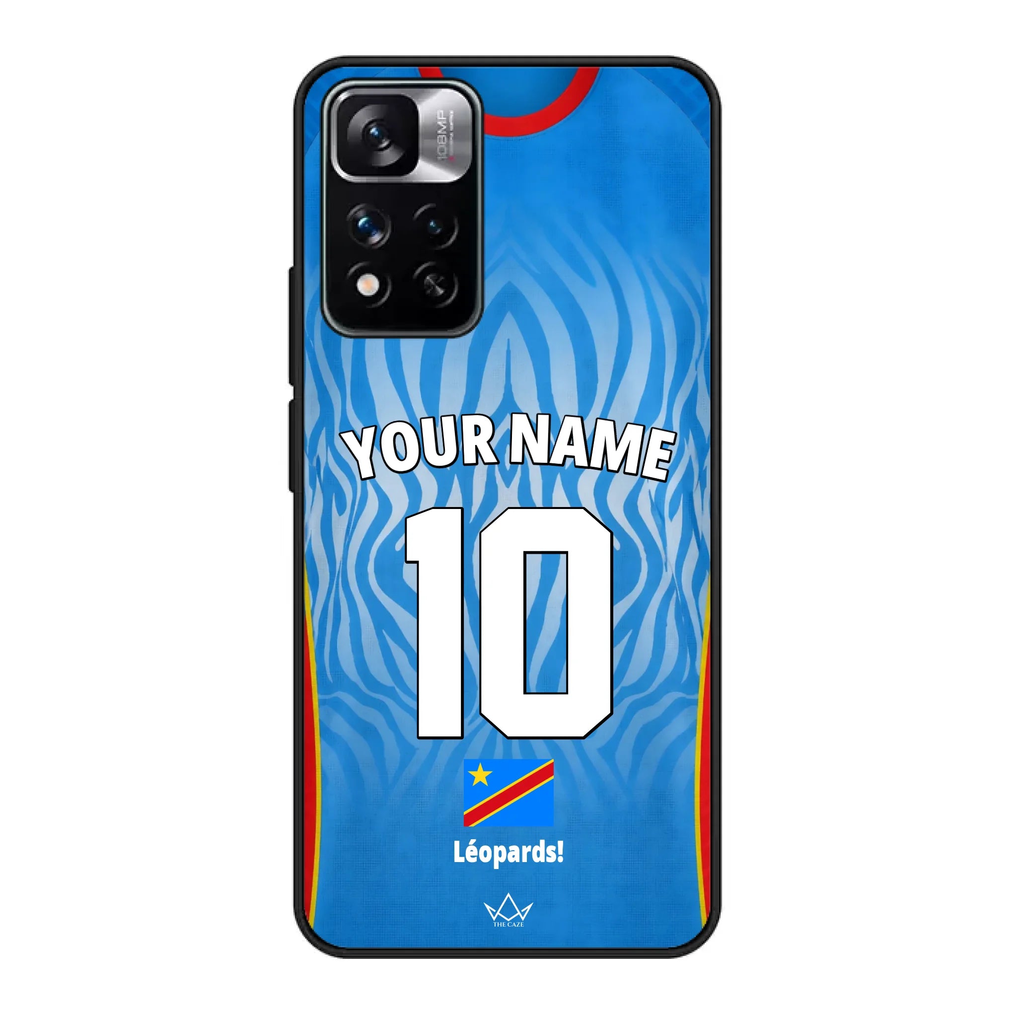 Coque de téléphone personnalisée RDC Coupe du Monde 2026