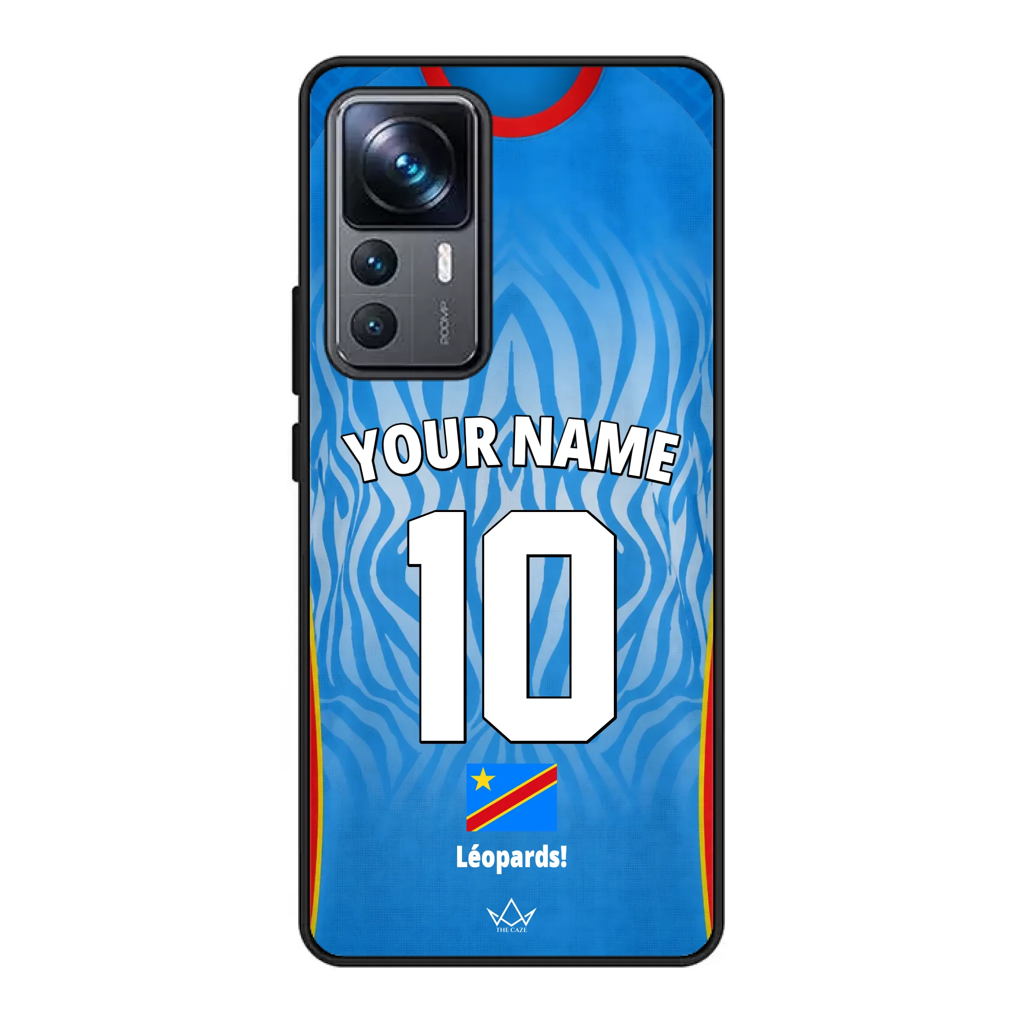 Coque de téléphone personnalisée RDC Coupe du Monde 2026