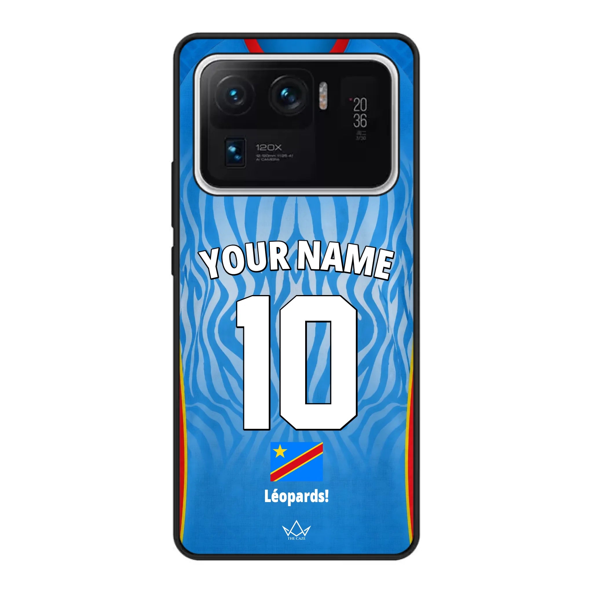 Coque de téléphone personnalisée RDC Coupe du Monde 2026