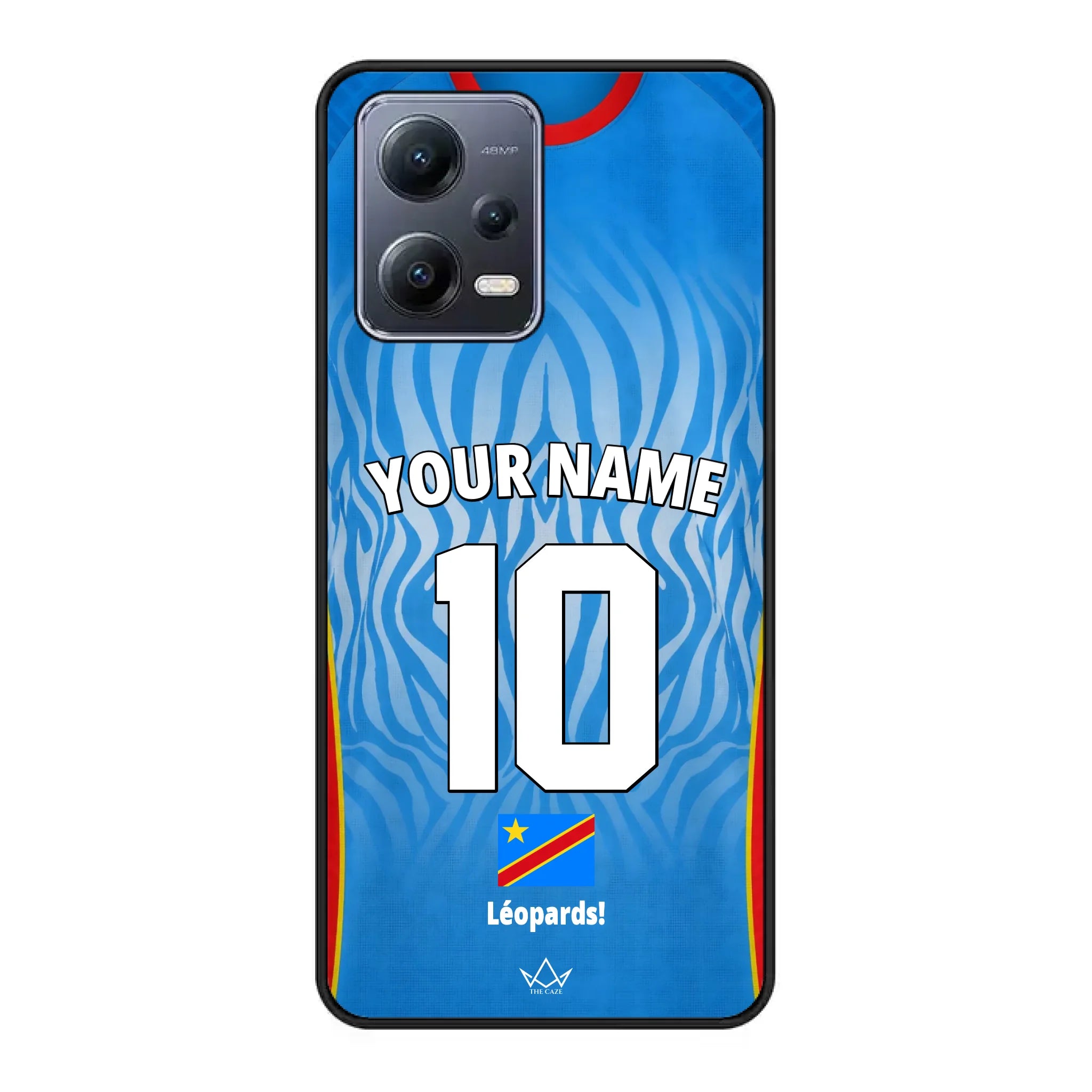Coque de téléphone personnalisée RDC Coupe du Monde 2026