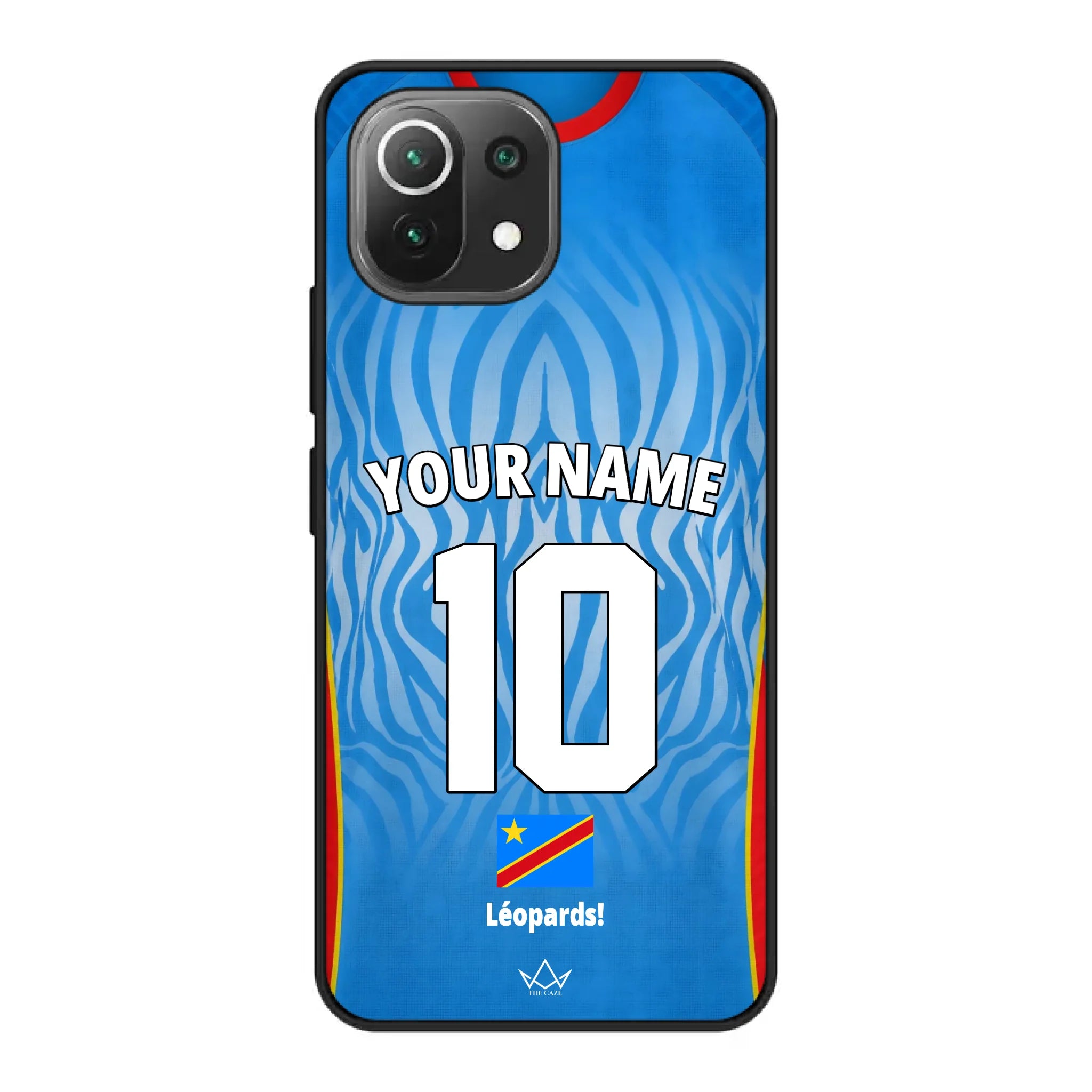Coque de téléphone personnalisée RDC Coupe du Monde 2026