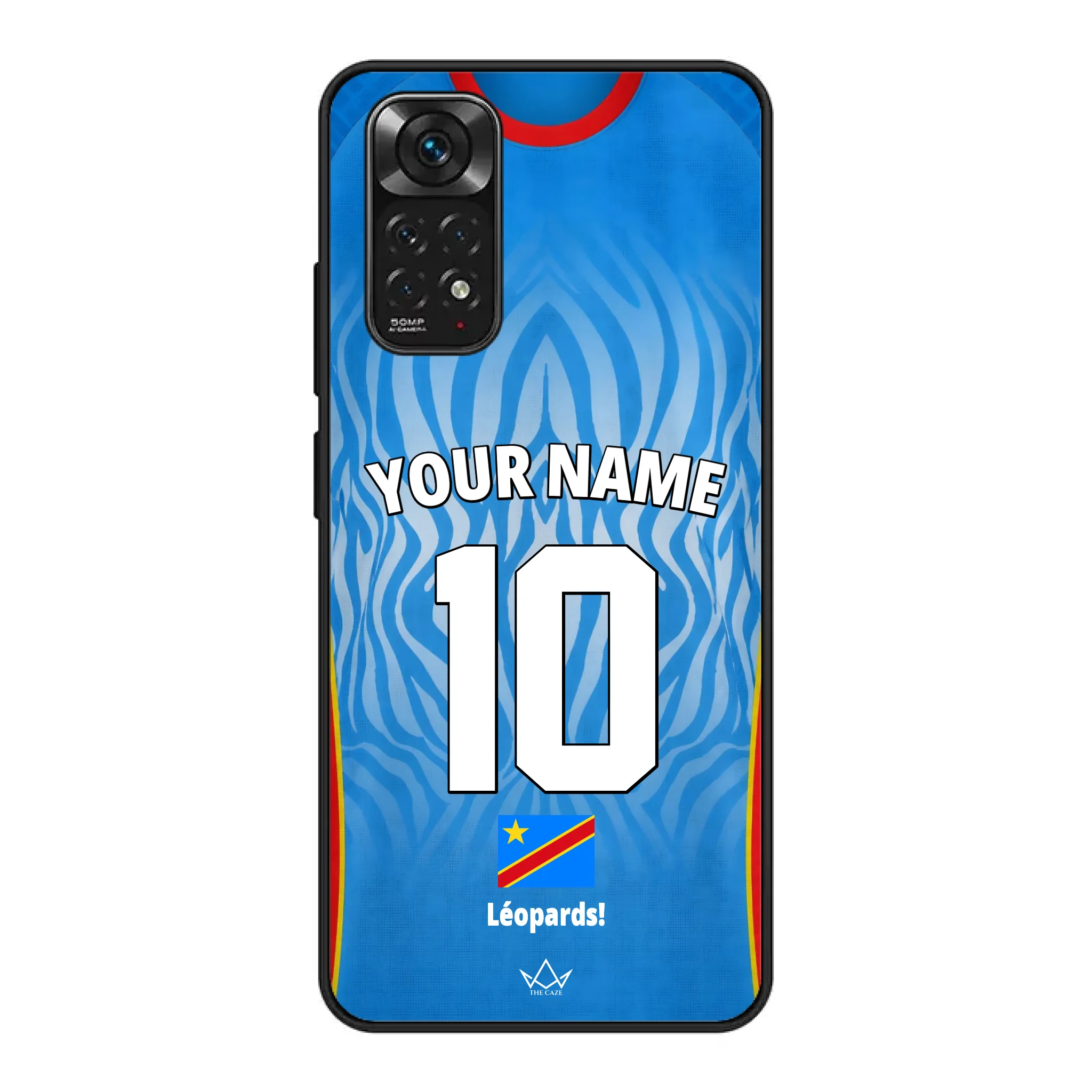 Coque de téléphone personnalisée RDC Coupe du Monde 2026
