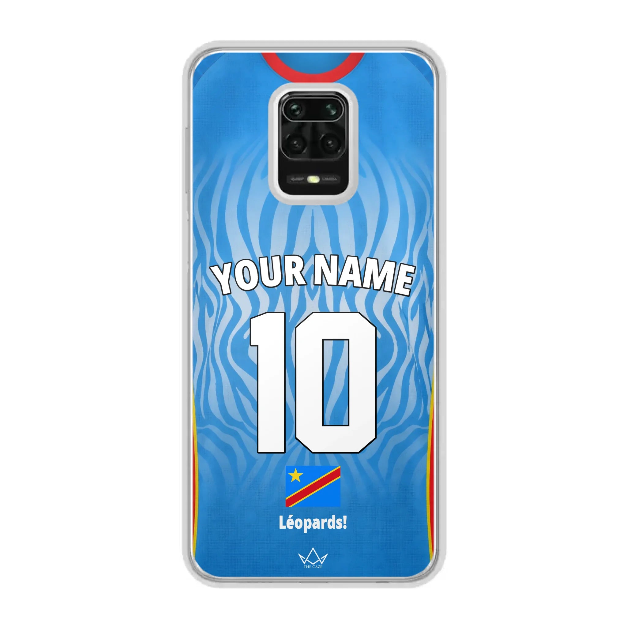 Coque de téléphone personnalisée RDC Coupe du Monde 2026