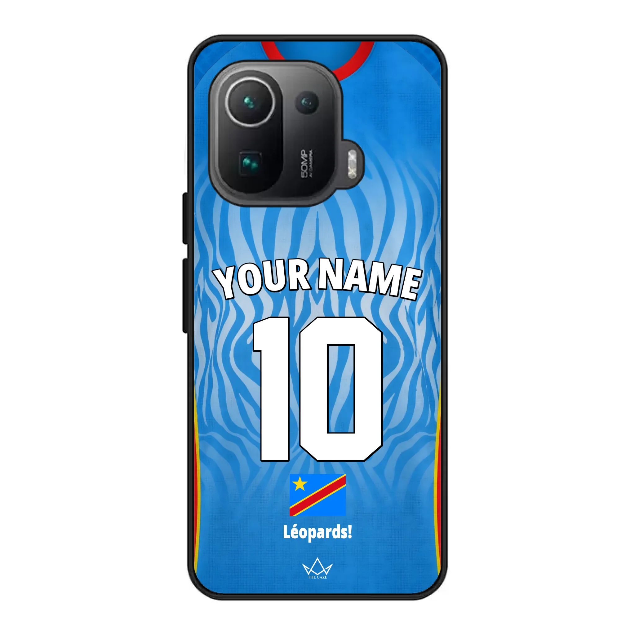 Coque de téléphone personnalisée RDC Coupe du Monde 2026