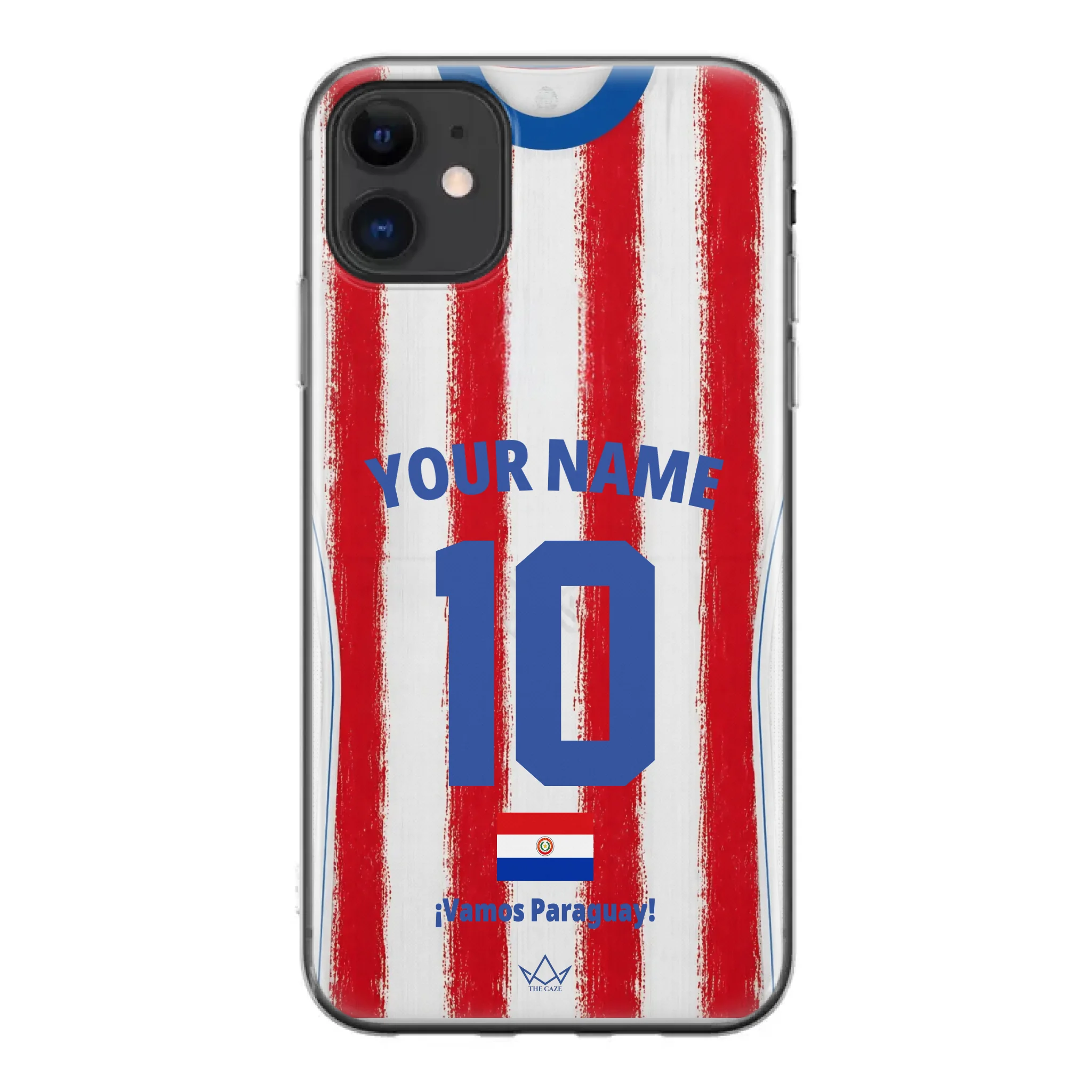Funda personalizada para teléfono - Paraguay Mundial 2026