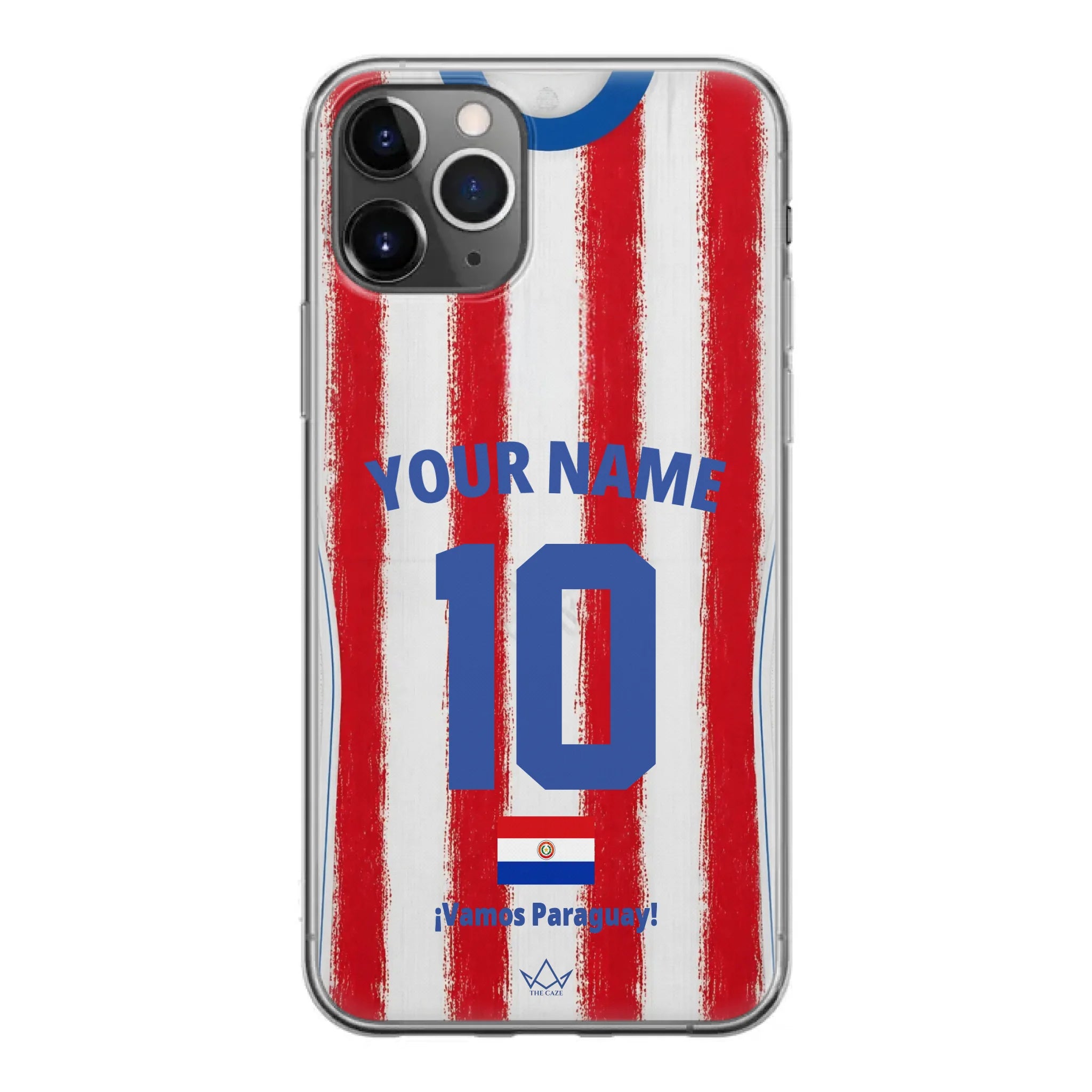 Funda personalizada para teléfono - Paraguay Mundial 2026