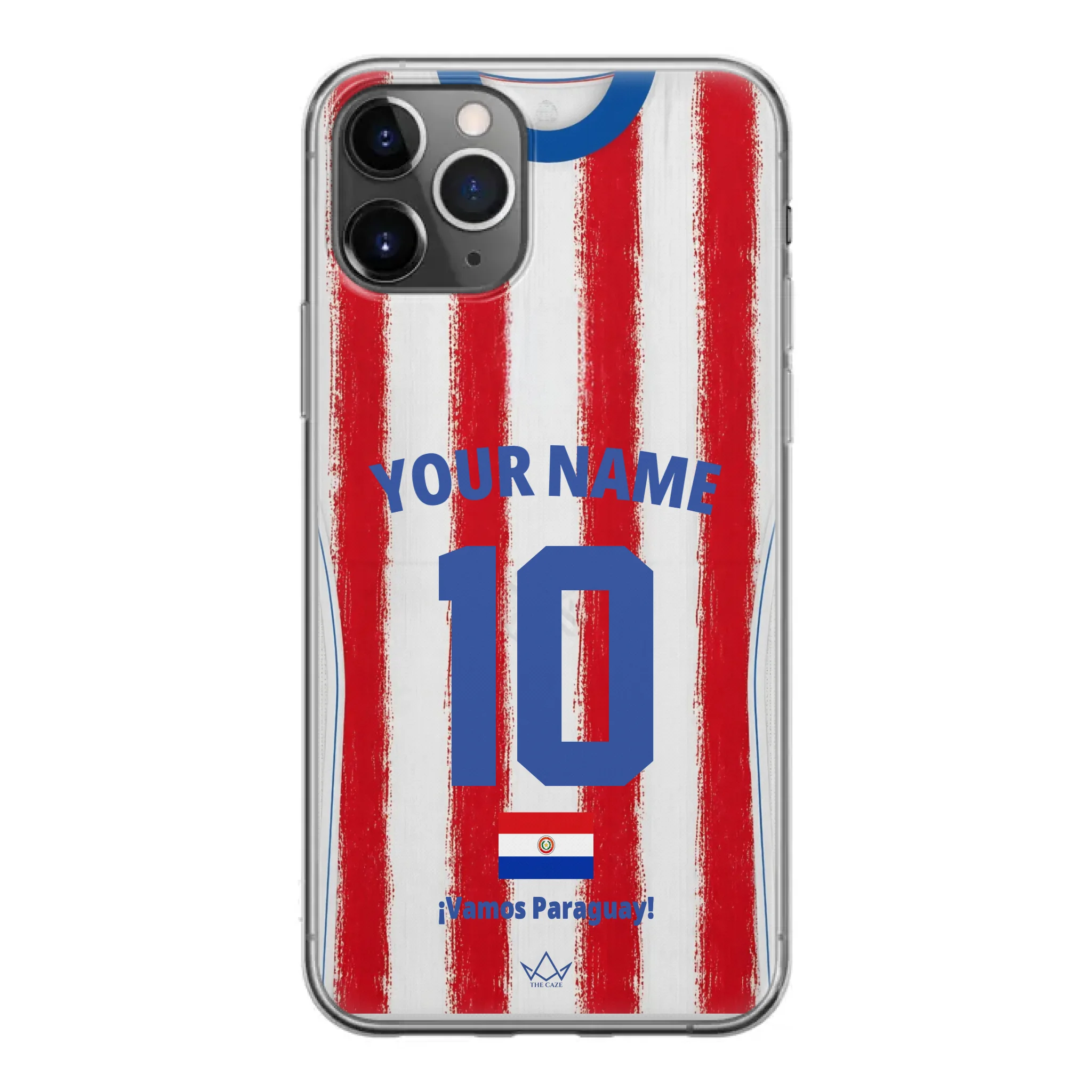 Funda personalizada para teléfono - Paraguay Mundial 2026