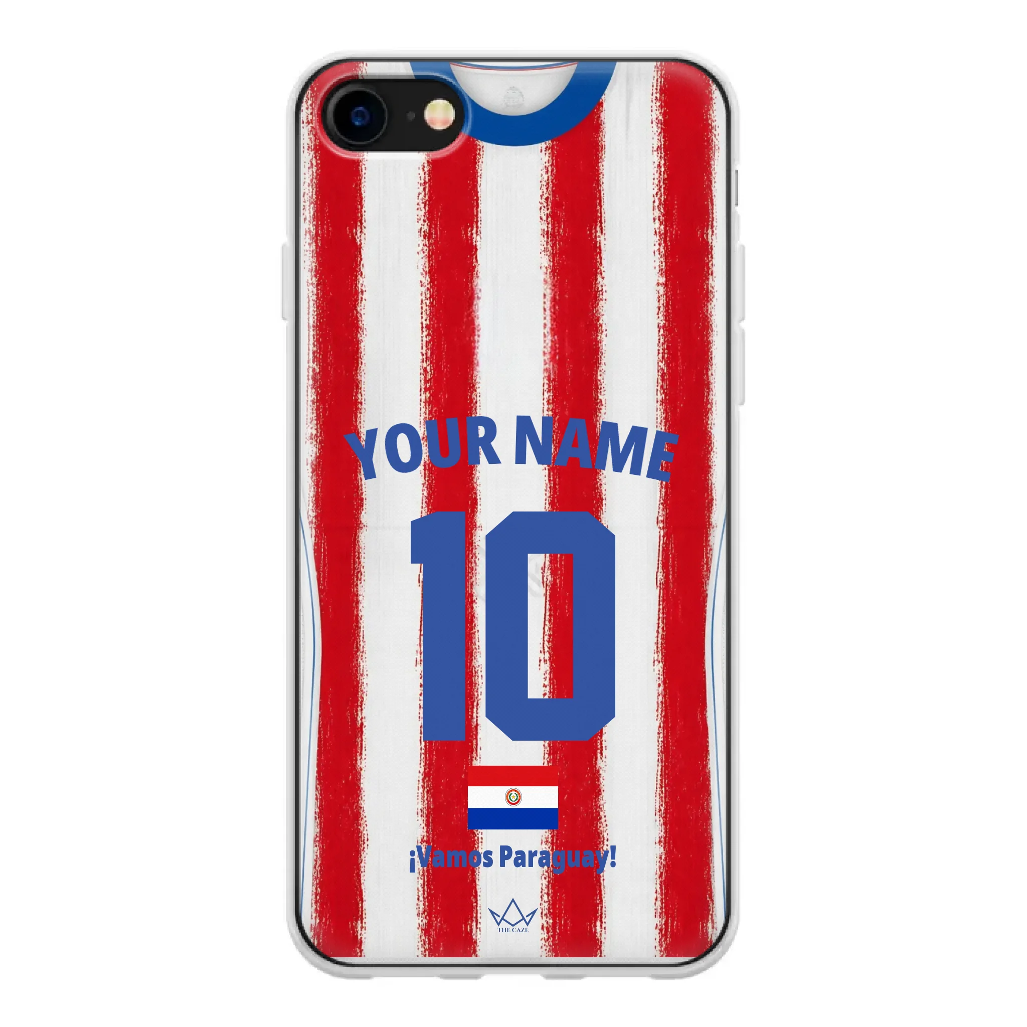 Funda personalizada para teléfono - Paraguay Mundial 2026