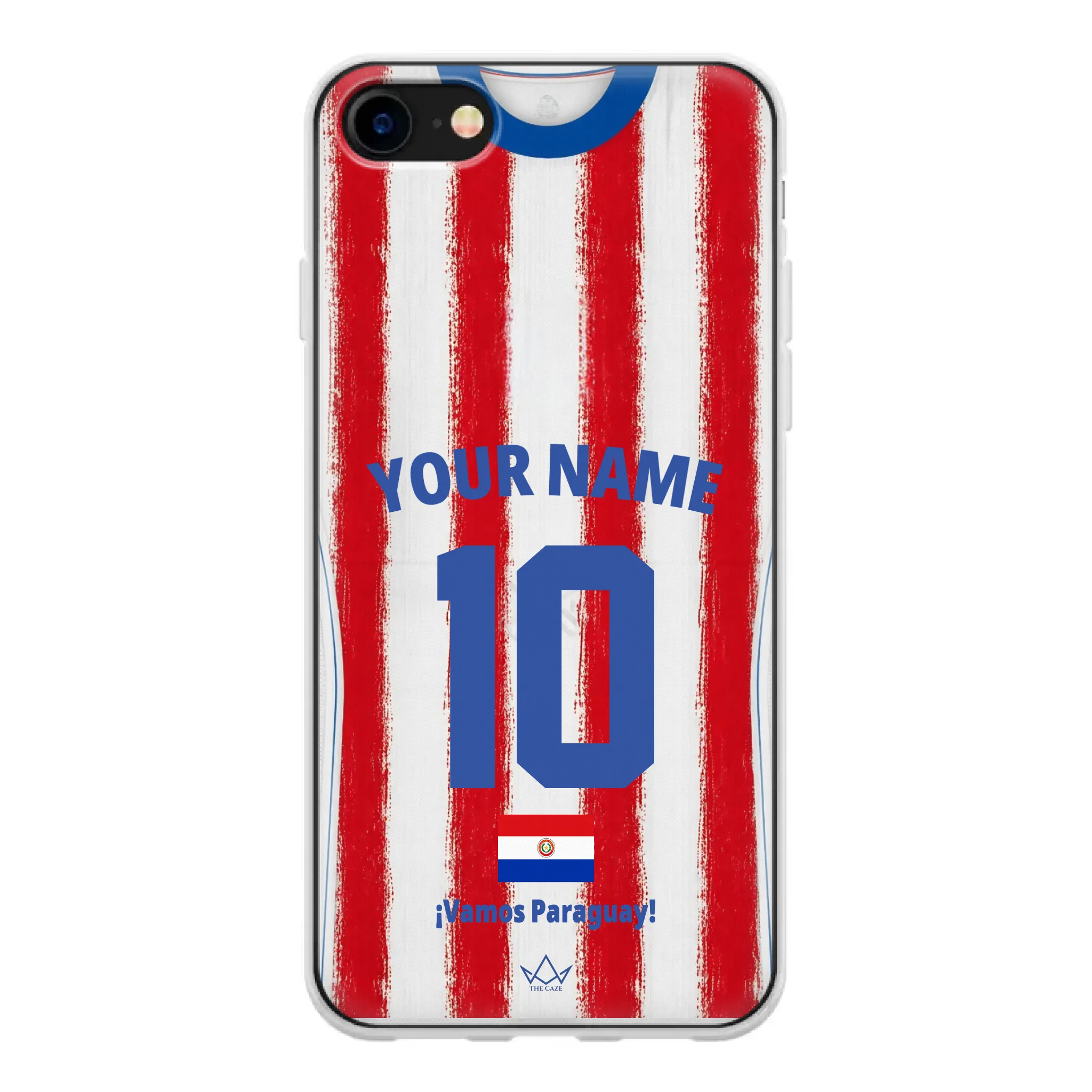 Funda personalizada para teléfono - Paraguay Mundial 2026