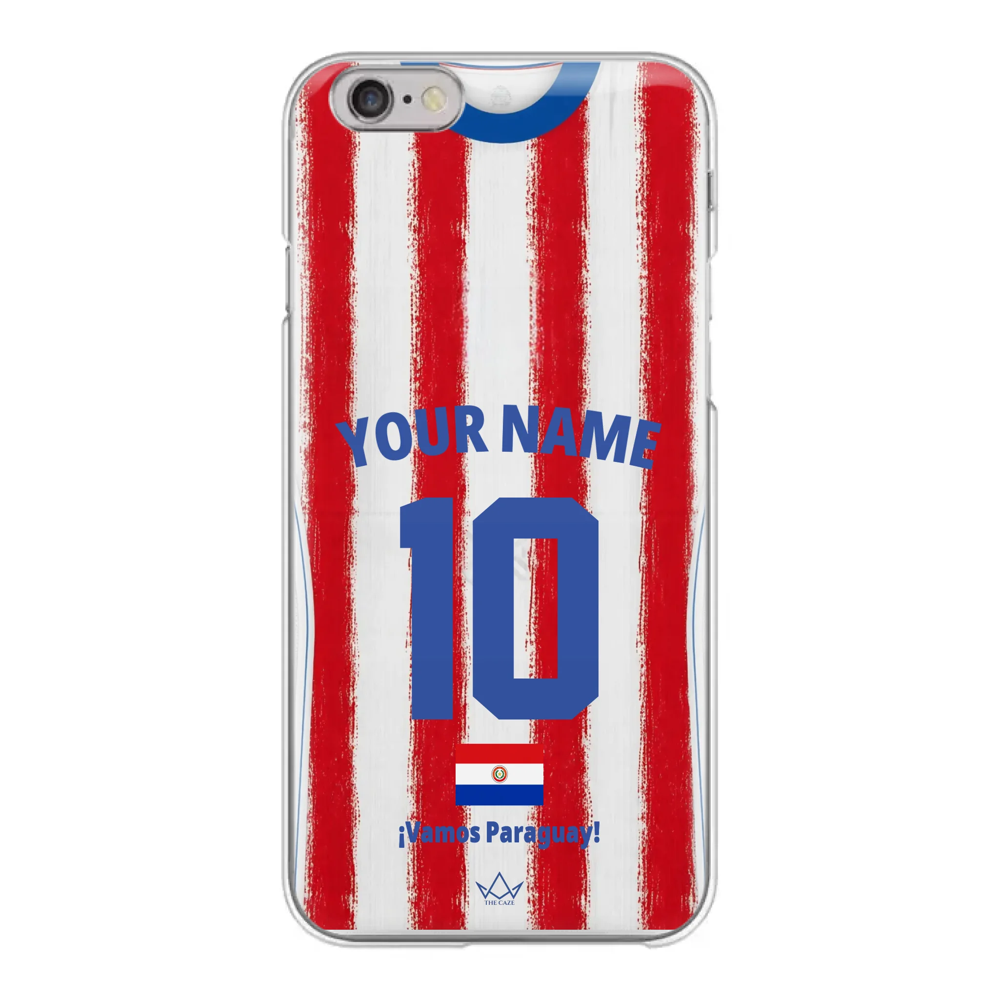 Funda personalizada para teléfono - Paraguay Mundial 2026