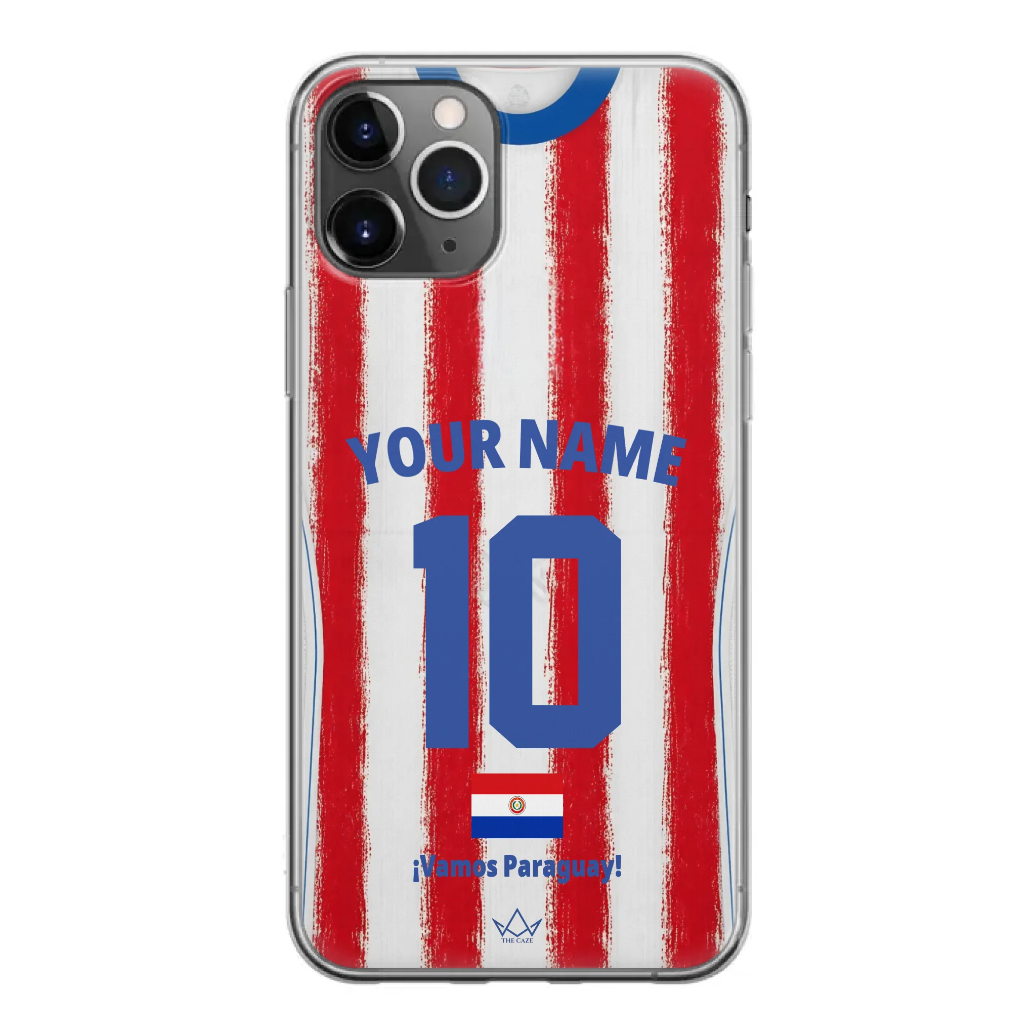 Funda personalizada para teléfono - Paraguay Mundial 2026