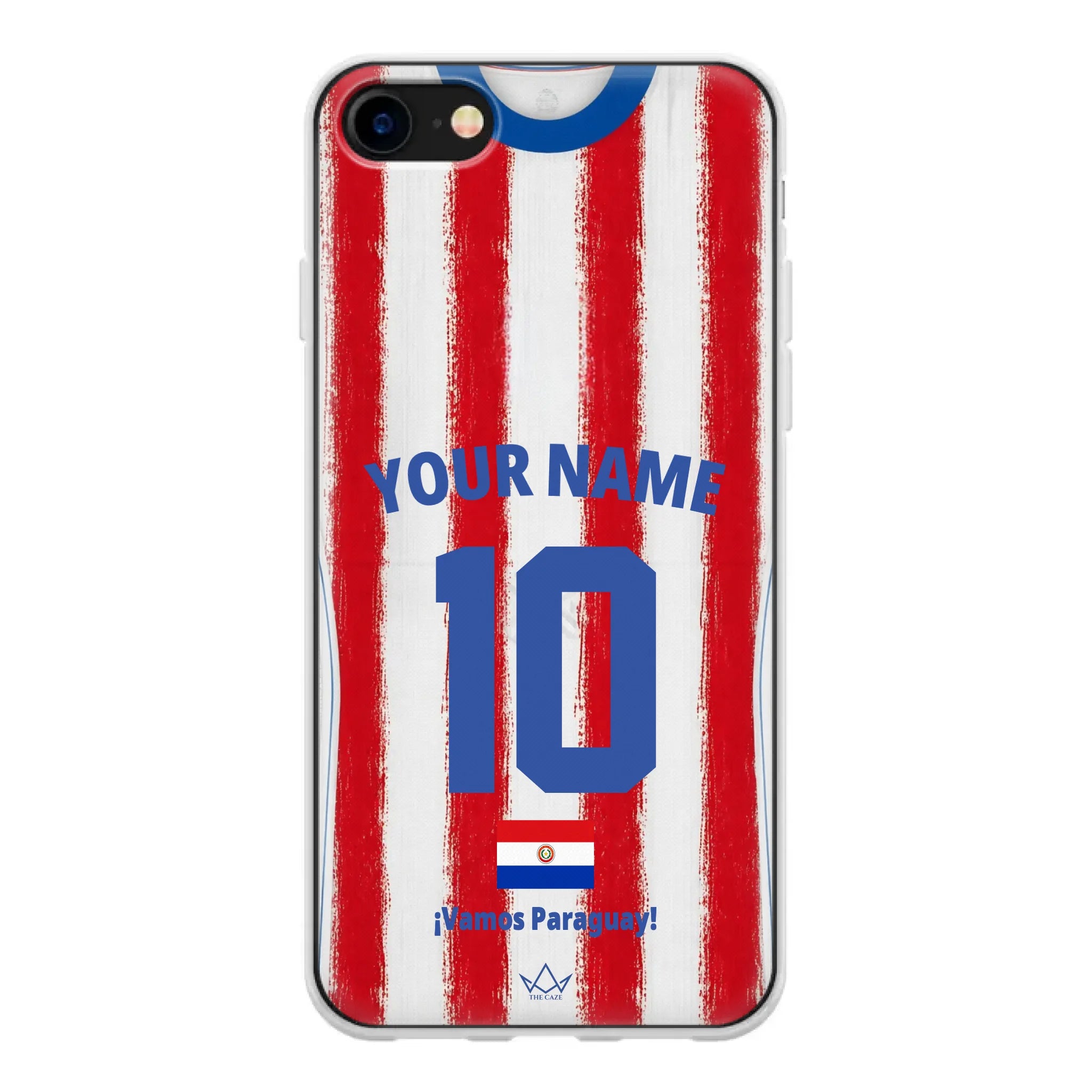 Funda personalizada para teléfono - Paraguay Mundial 2026