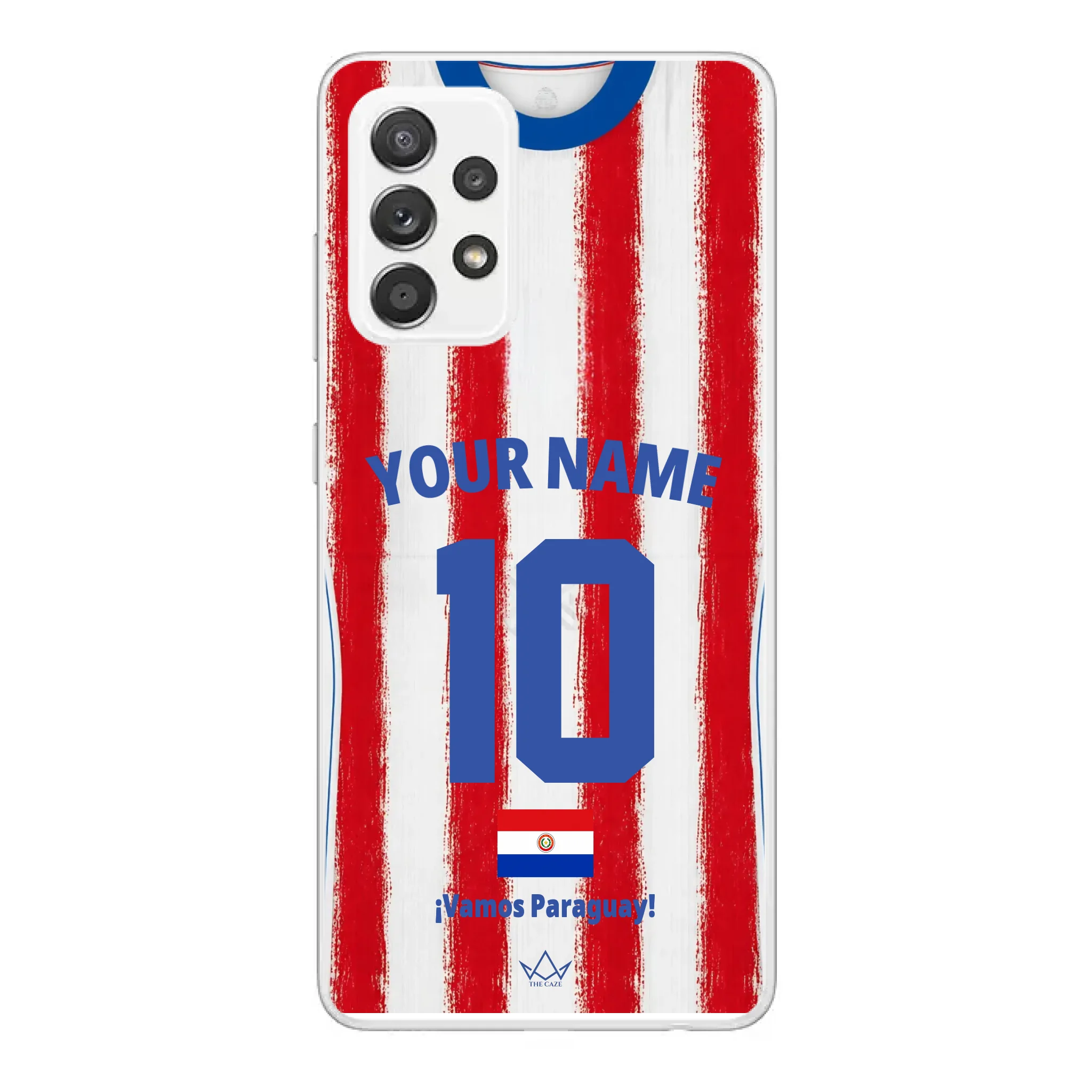 Funda personalizada para teléfono - Paraguay Mundial 2026