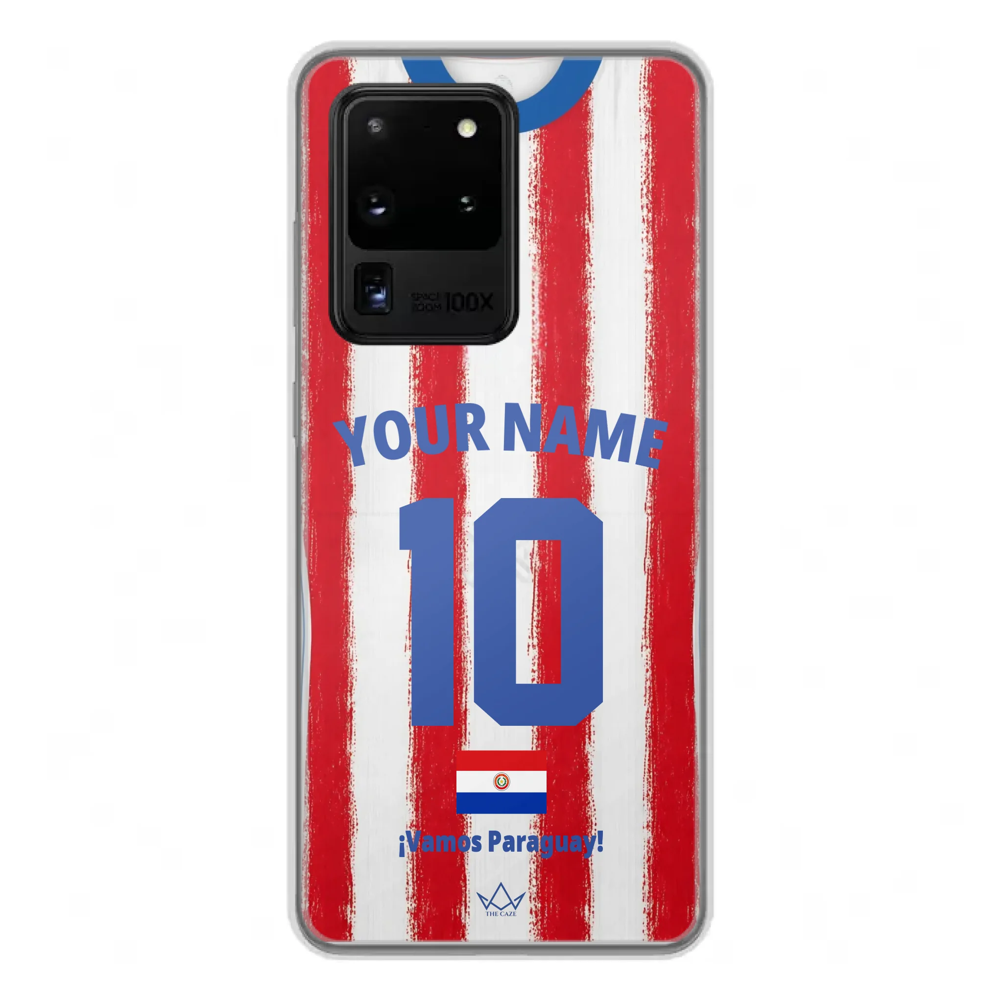 Funda personalizada para teléfono - Paraguay Mundial 2026