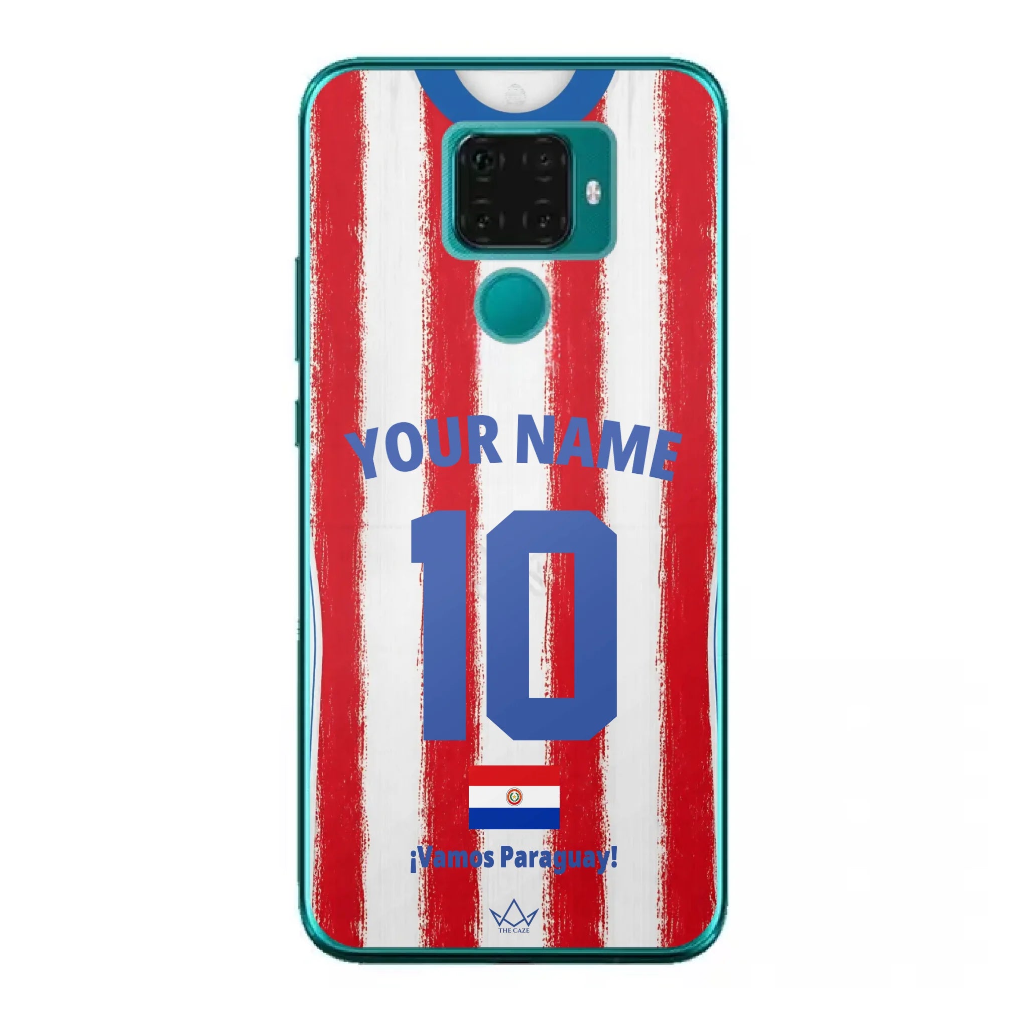 Funda personalizada para teléfono - Paraguay Mundial 2026