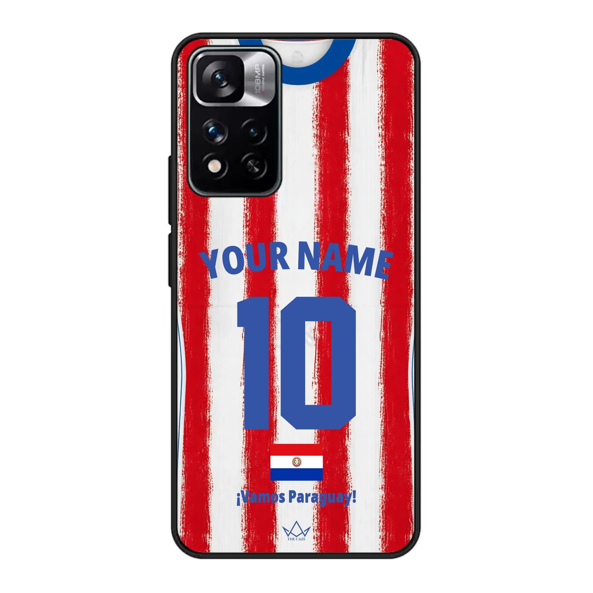 Funda personalizada para teléfono - Paraguay Mundial 2026