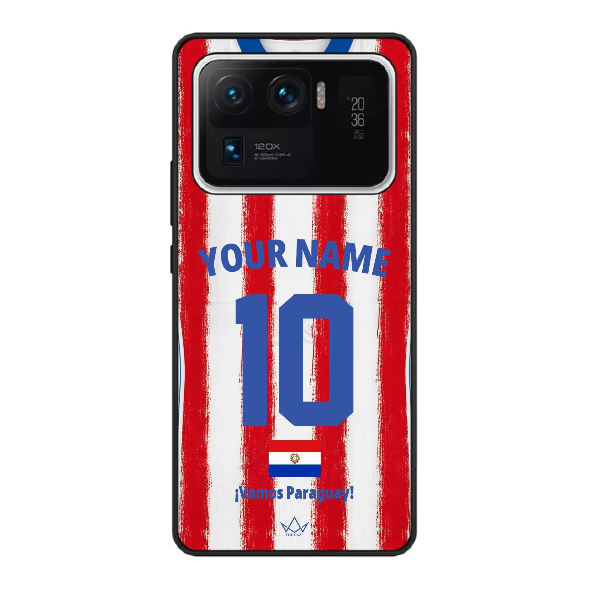 Funda personalizada para teléfono - Paraguay Mundial 2026