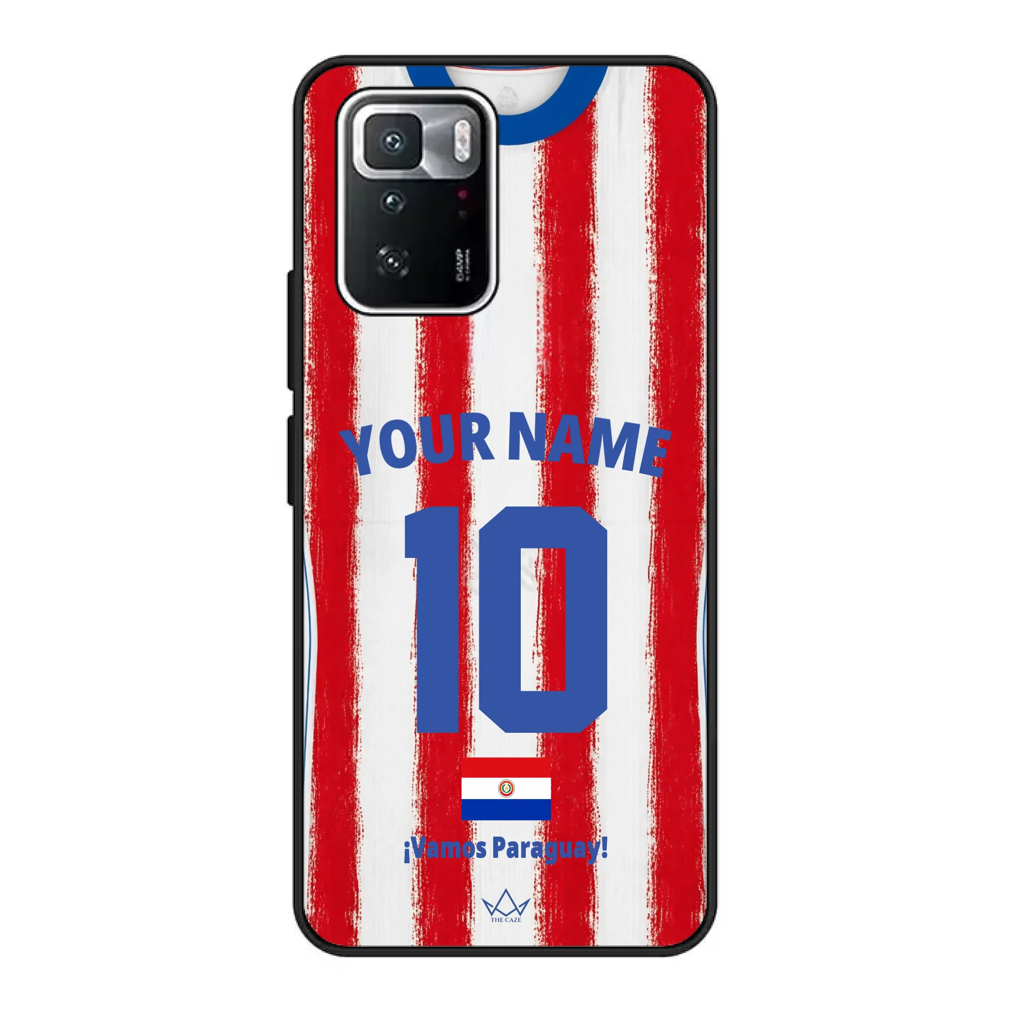 Funda personalizada para teléfono - Paraguay Mundial 2026